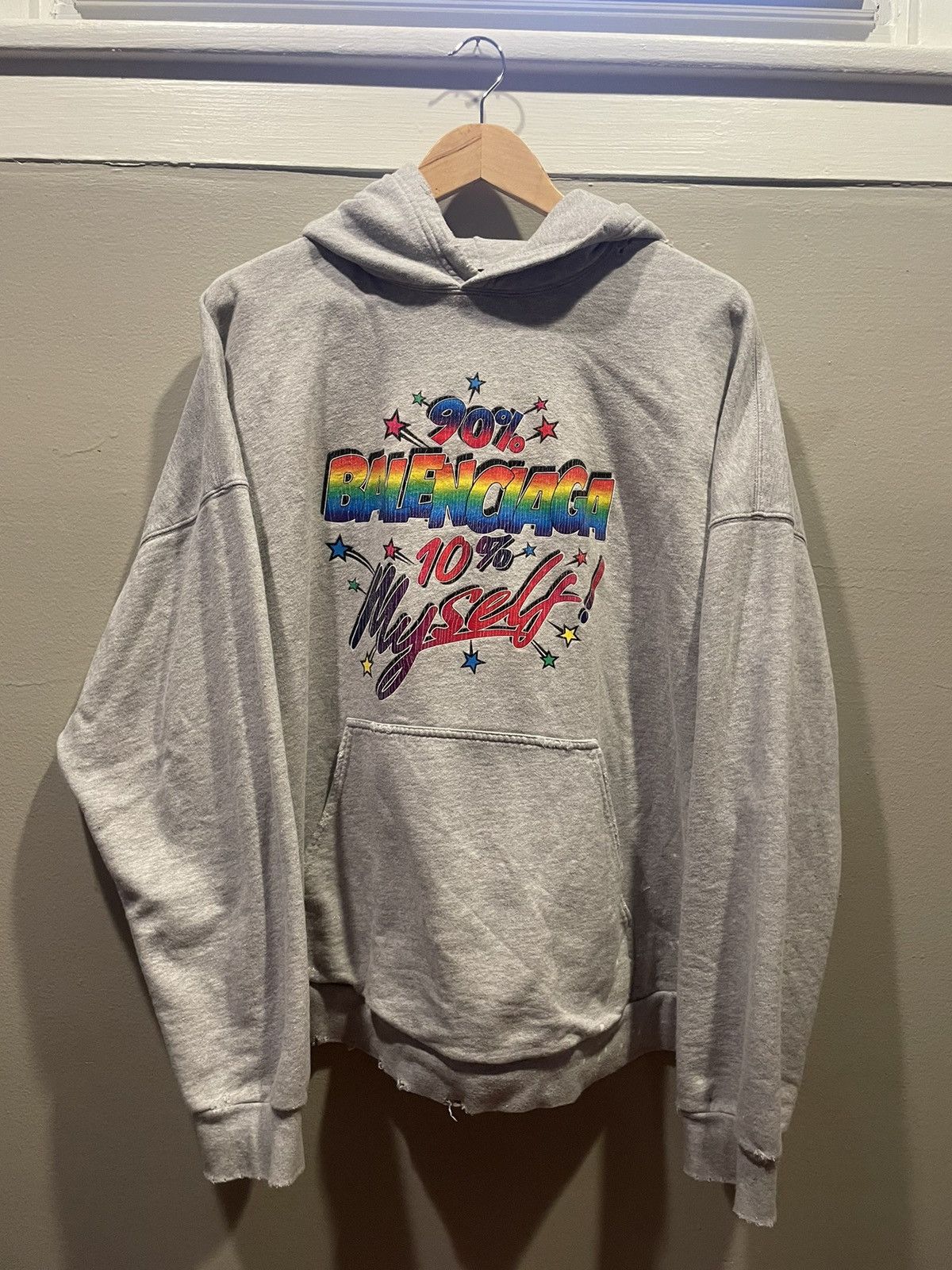 Balenciaga 90% Hoodie in grey