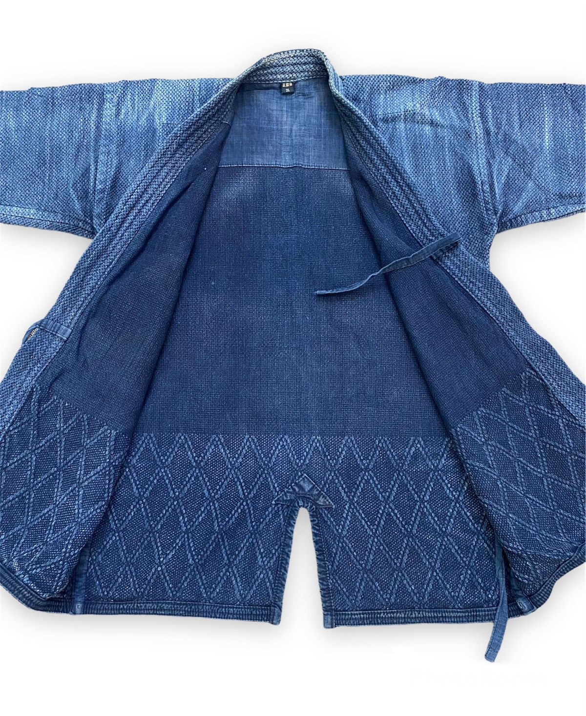 Vintage Vintage Japanese Indigo Noragi Kendo Cardigan Jacket Size US L / EU 52-54 / 3 - 4 Thumbnail