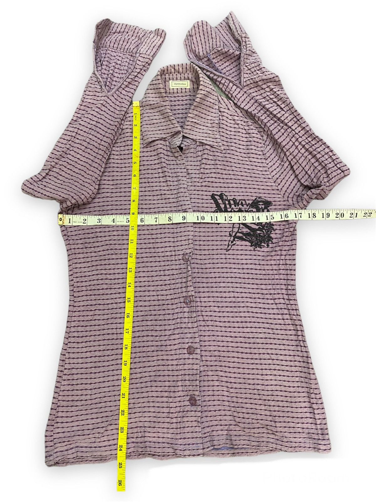Hysteric Glamour Vintage Hysteric Glamour Long Sleeve Shirt Size S / US 4 / IT 40 - 4 Thumbnail