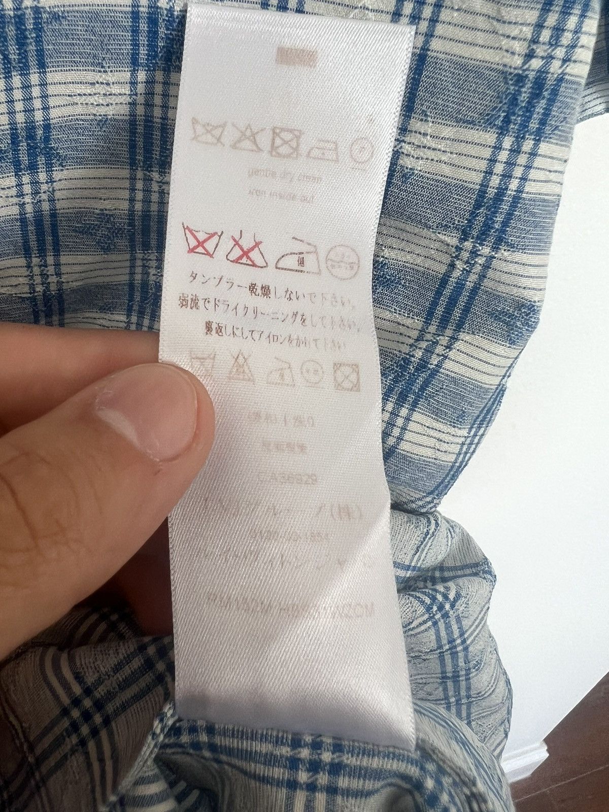 Designer × Louis Vuitton Louis Vuitton Blue Monogram Silk Shirt Size US S / EU 44-46 / 1 - 5 Thumbnail