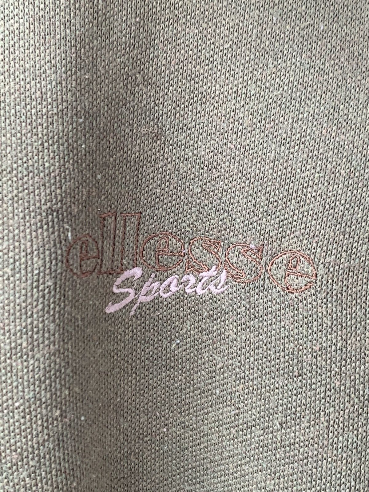 Ellesse × Vintage Vintage Ellesse Japan Half Button Sweatshirt Size US L / EU 52-54 / 3 - 3 Thumbnail