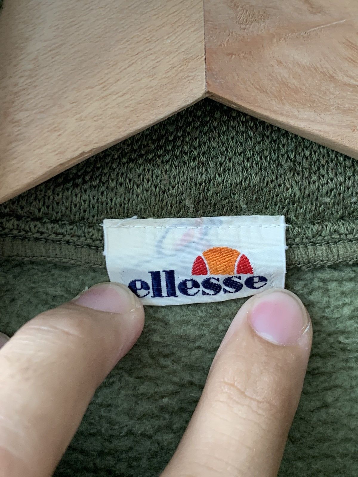 Ellesse × Vintage Vintage Ellesse Japan Half Button Sweatshirt Size US L / EU 52-54 / 3 - 6 Thumbnail