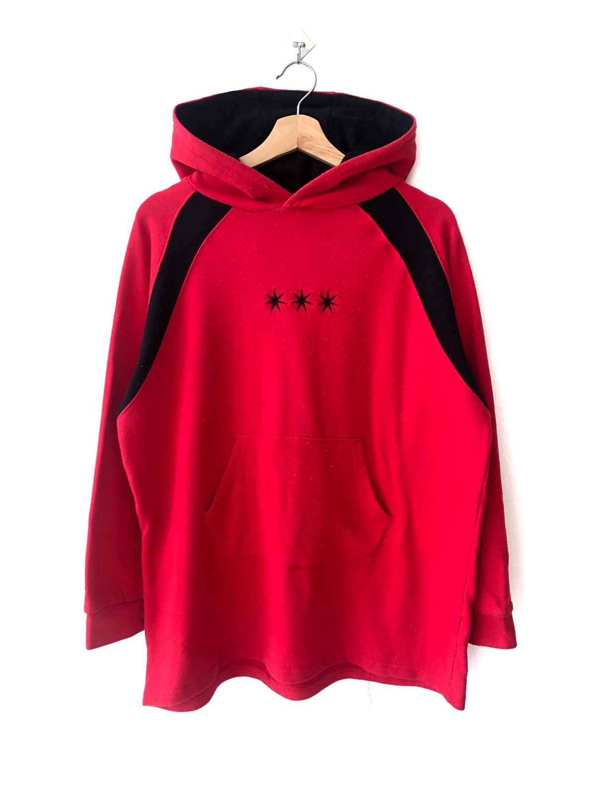 image of Band Tees J Soul Brothers “Unknown Metropoliz” Pullover Hoodie in Red, Men's (Size Medium)