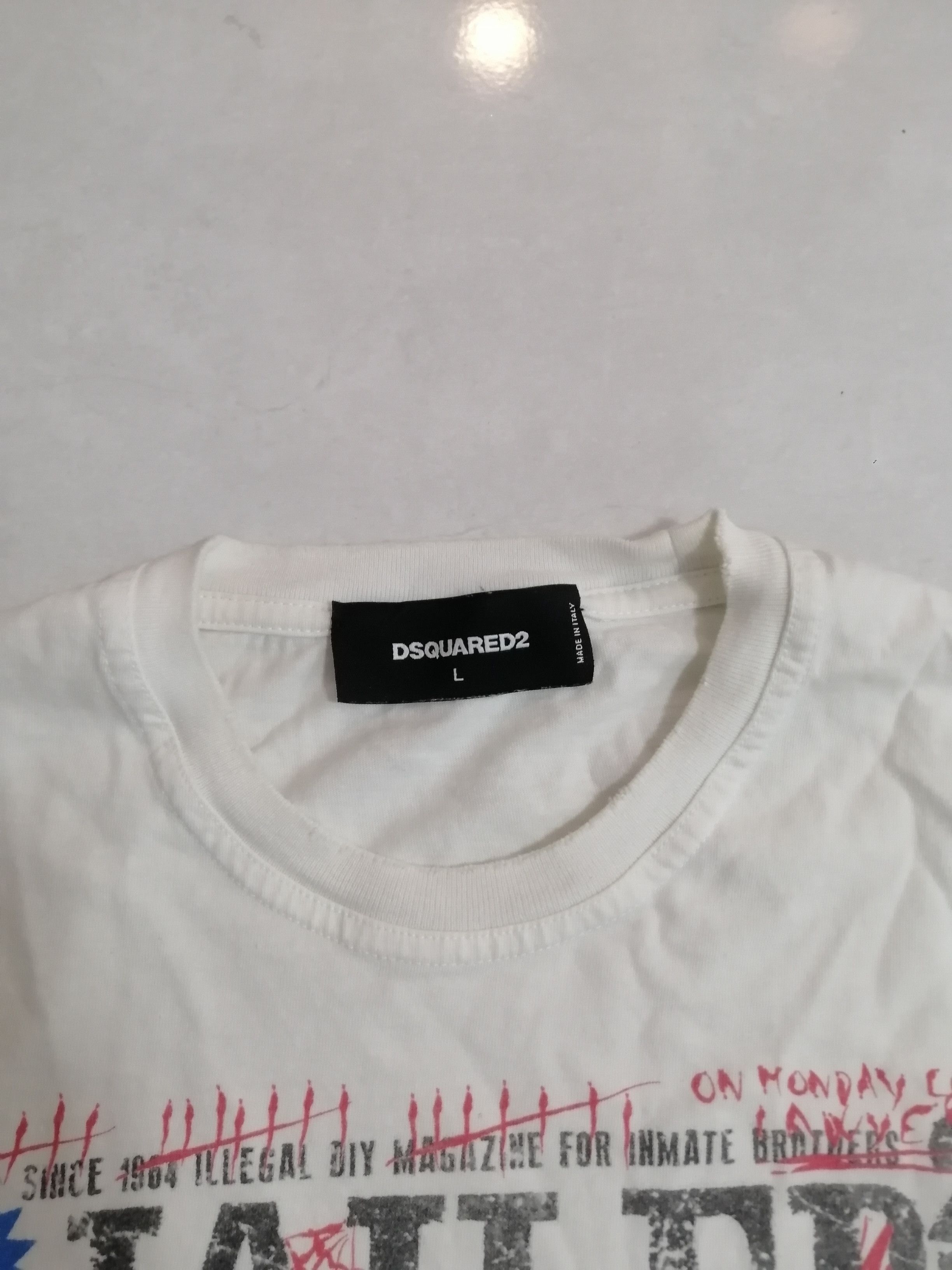 Dsquared2 NICE PRINTED DSQUARED2 TSHIRT Size US L / EU 52-54 / 3 - 5 Thumbnail