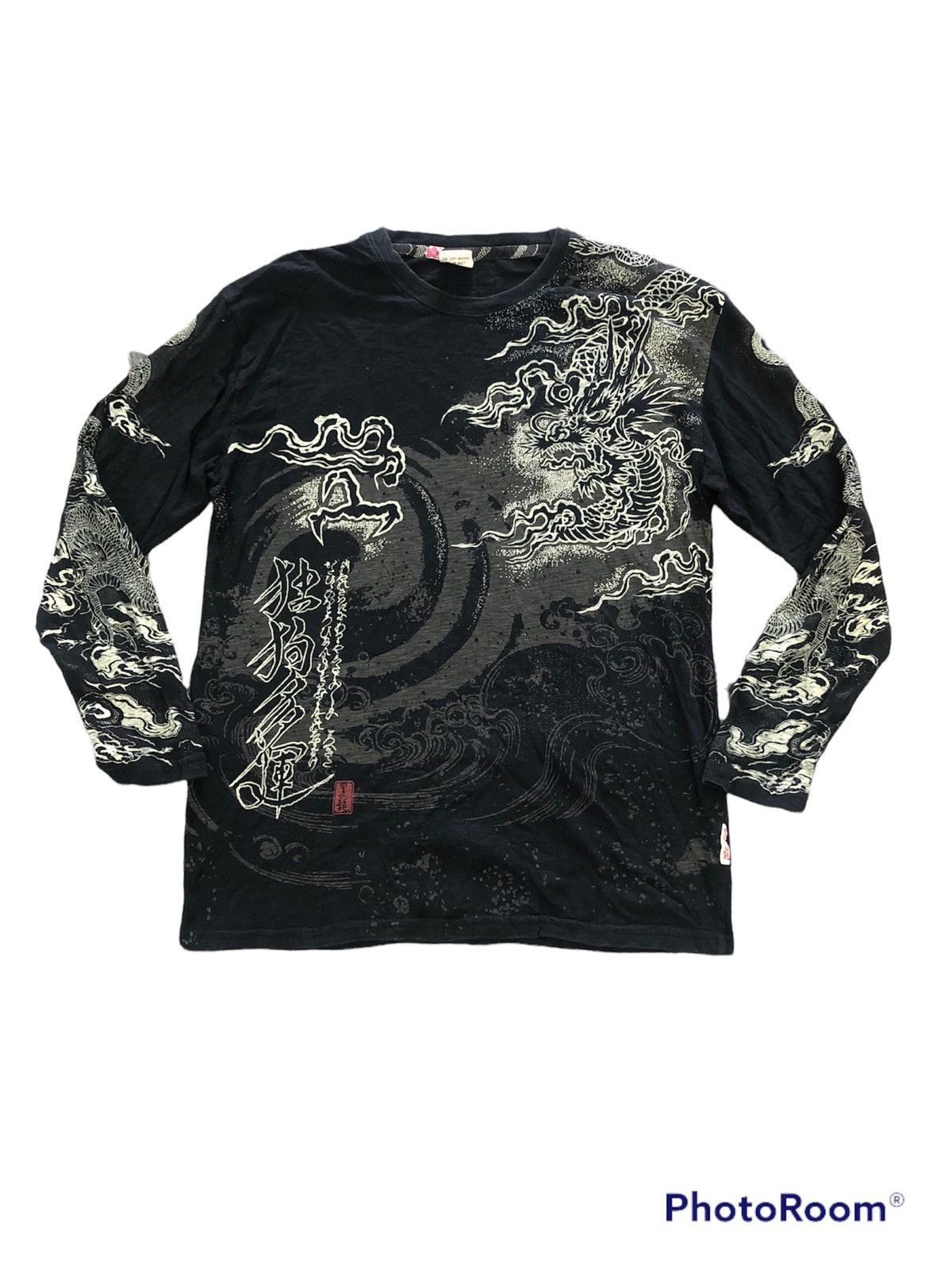 Japanese Brand SUKAJAN LONG SLEEVE TEES Size US L / EU 52-54 / 3 - 1 Thumbnail