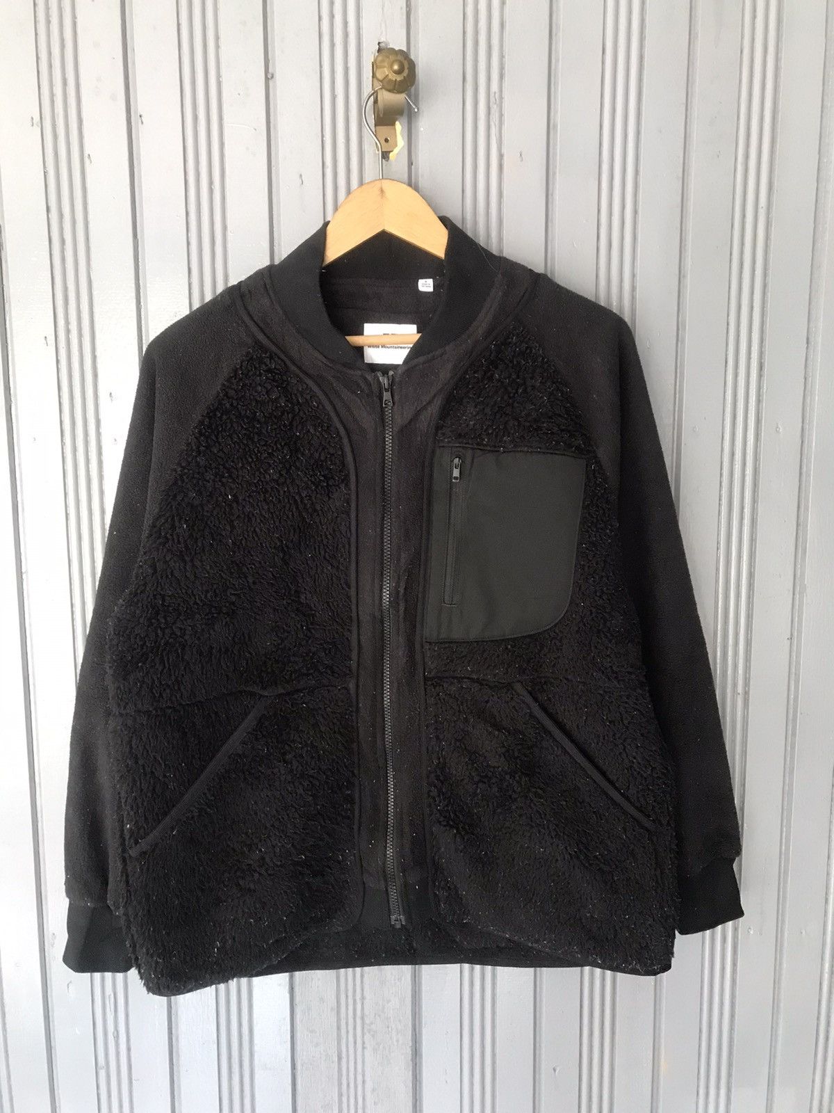 White Mountaineering Uniqlo Fleece jacket