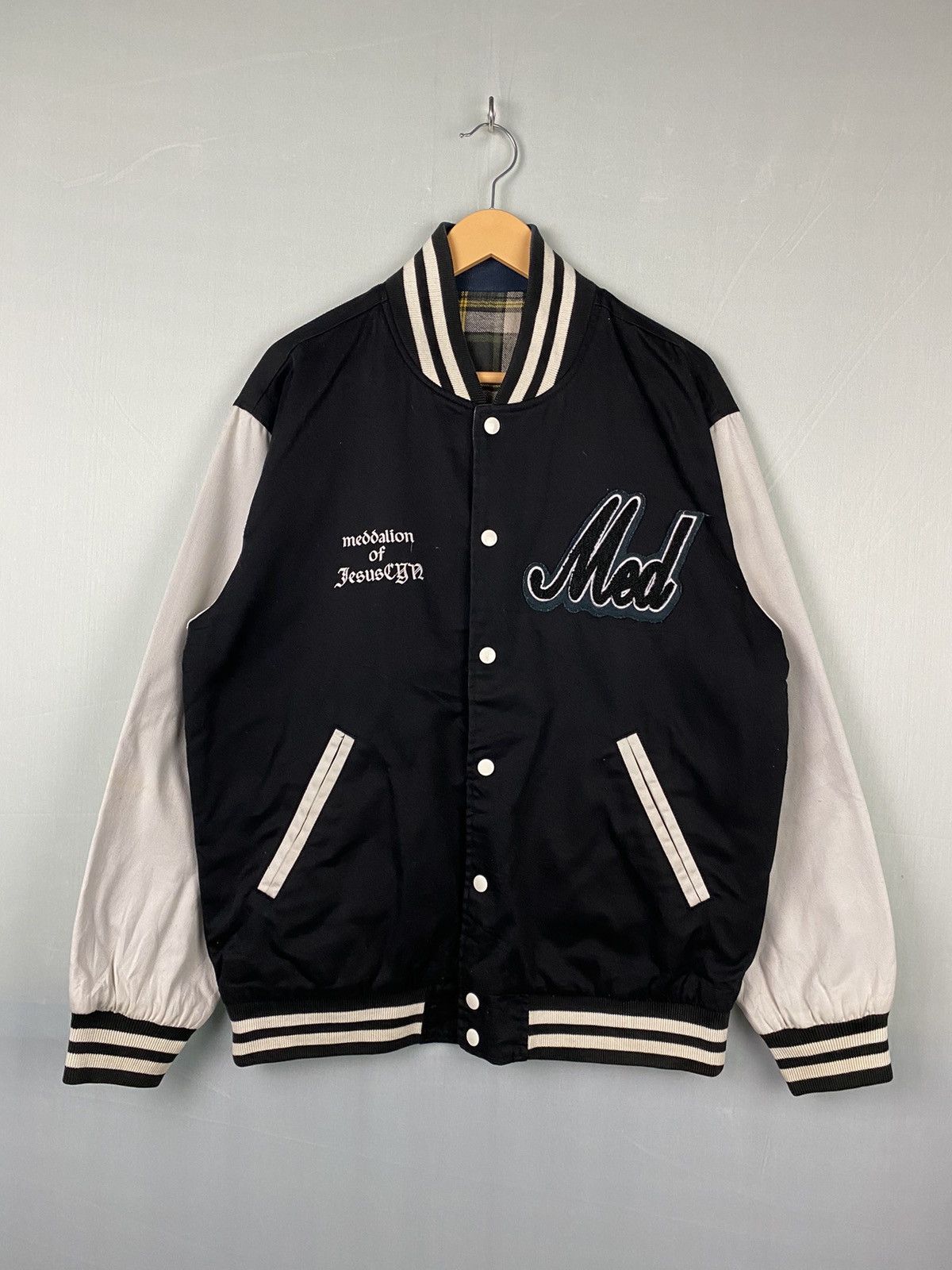 Number (N)ine Instic Number Nine Reversible Varsity Jacket | Grailed