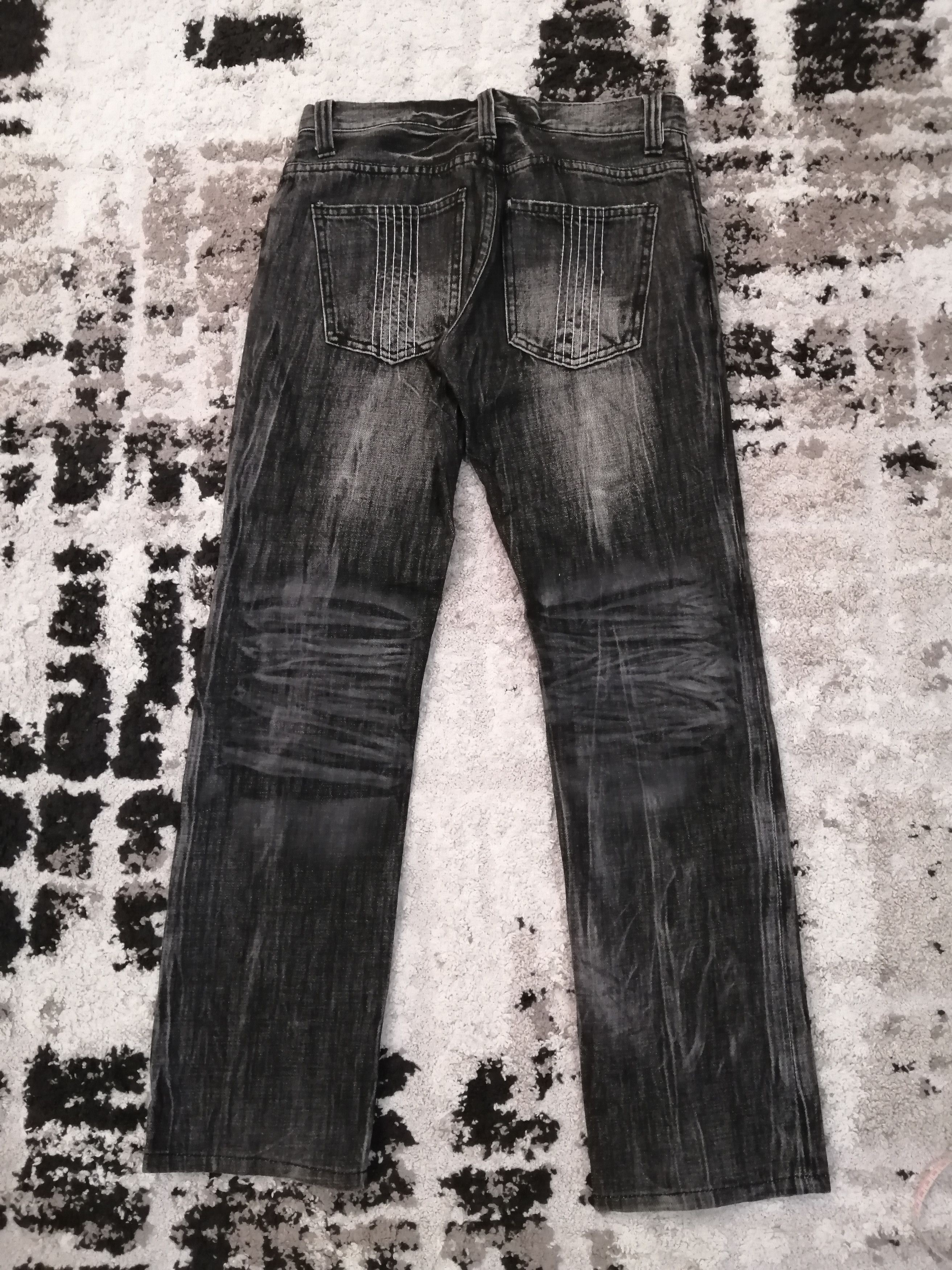 Japanese Brand Japanese Daily News Distressed Look Jeans - Size 30 Size US 30 / EU 46 - 17 Thumbnail