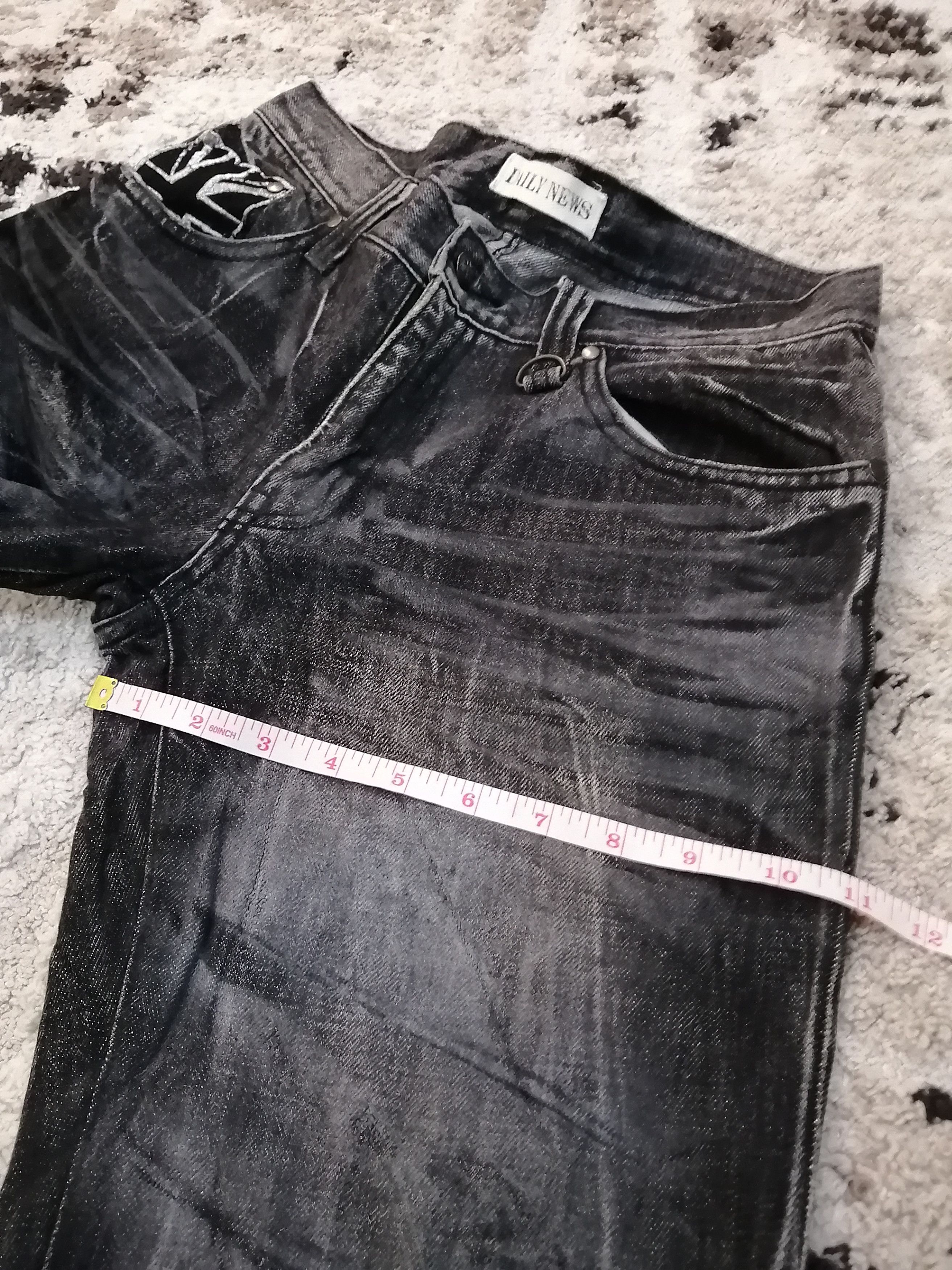 Japanese Brand Japanese Daily News Distressed Look Jeans - Size 30 Size US 30 / EU 46 - 10 Thumbnail