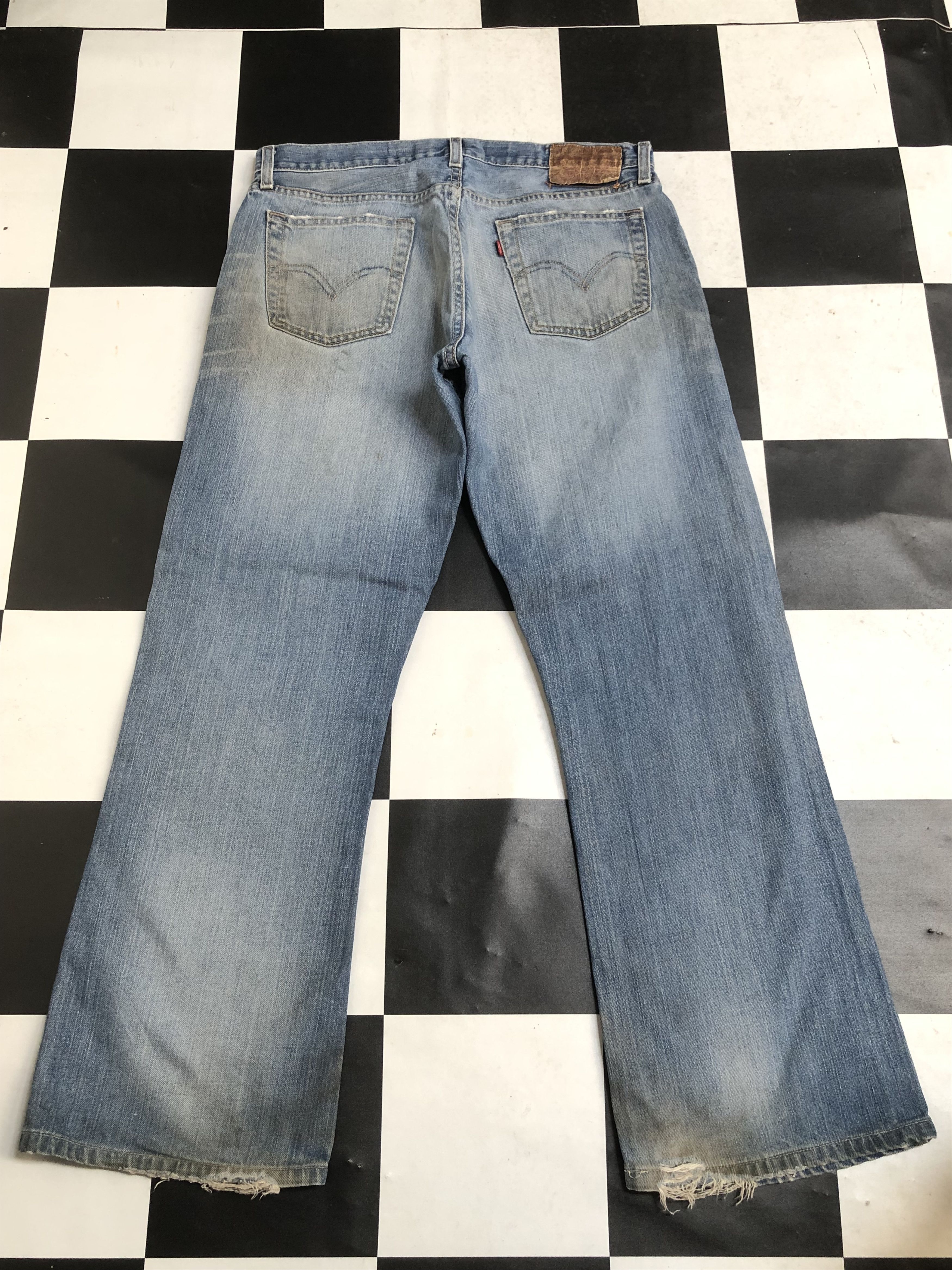 Levi's × Vintage Vintage Levis Bootcut Denim Jeans L593 Size US 34 / EU 50 - 2 Thumbnail