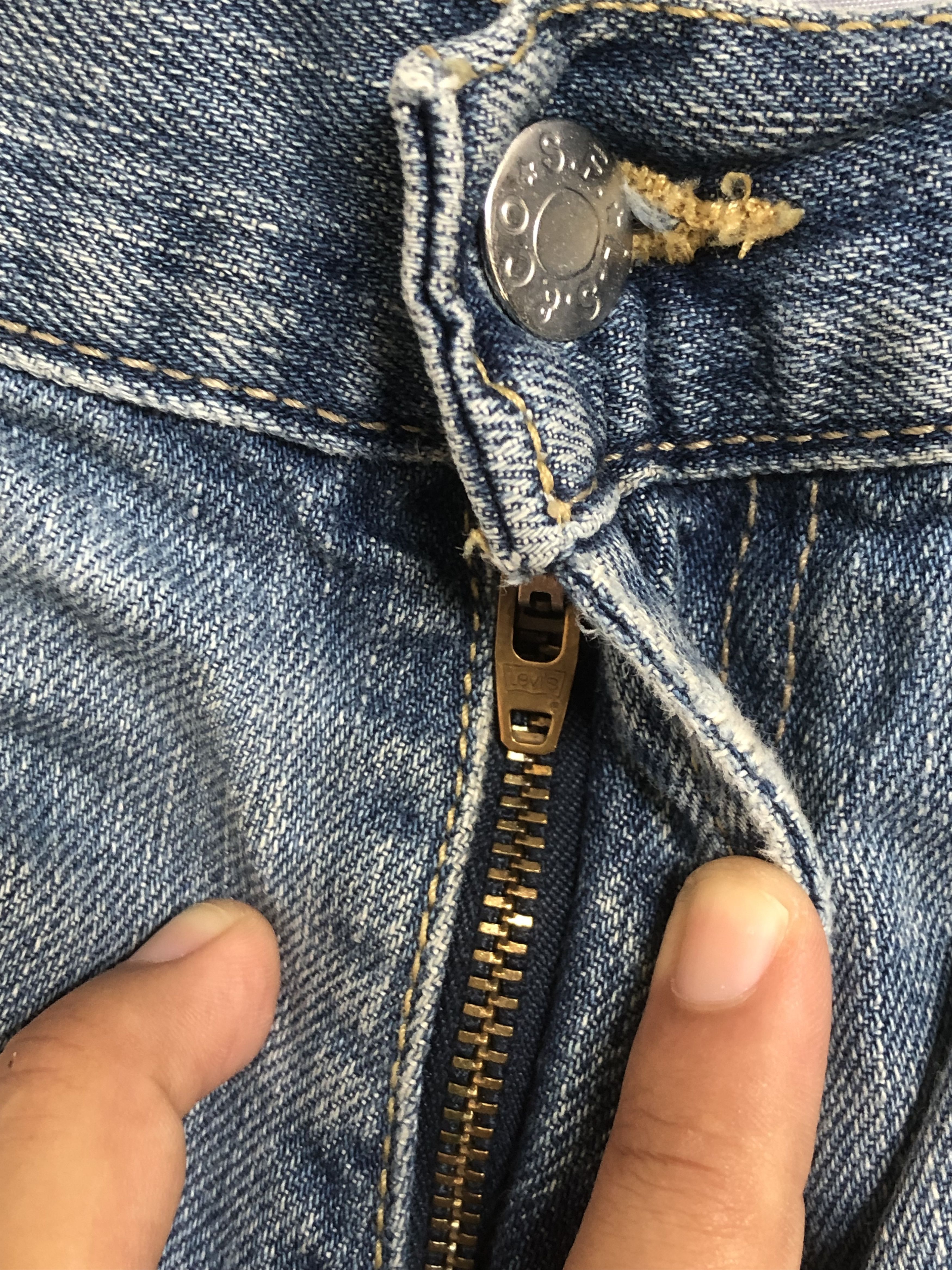 Levi's × Vintage Vintage Levis Bootcut Denim Jeans L593 Size US 34 / EU 50 - 5 Thumbnail