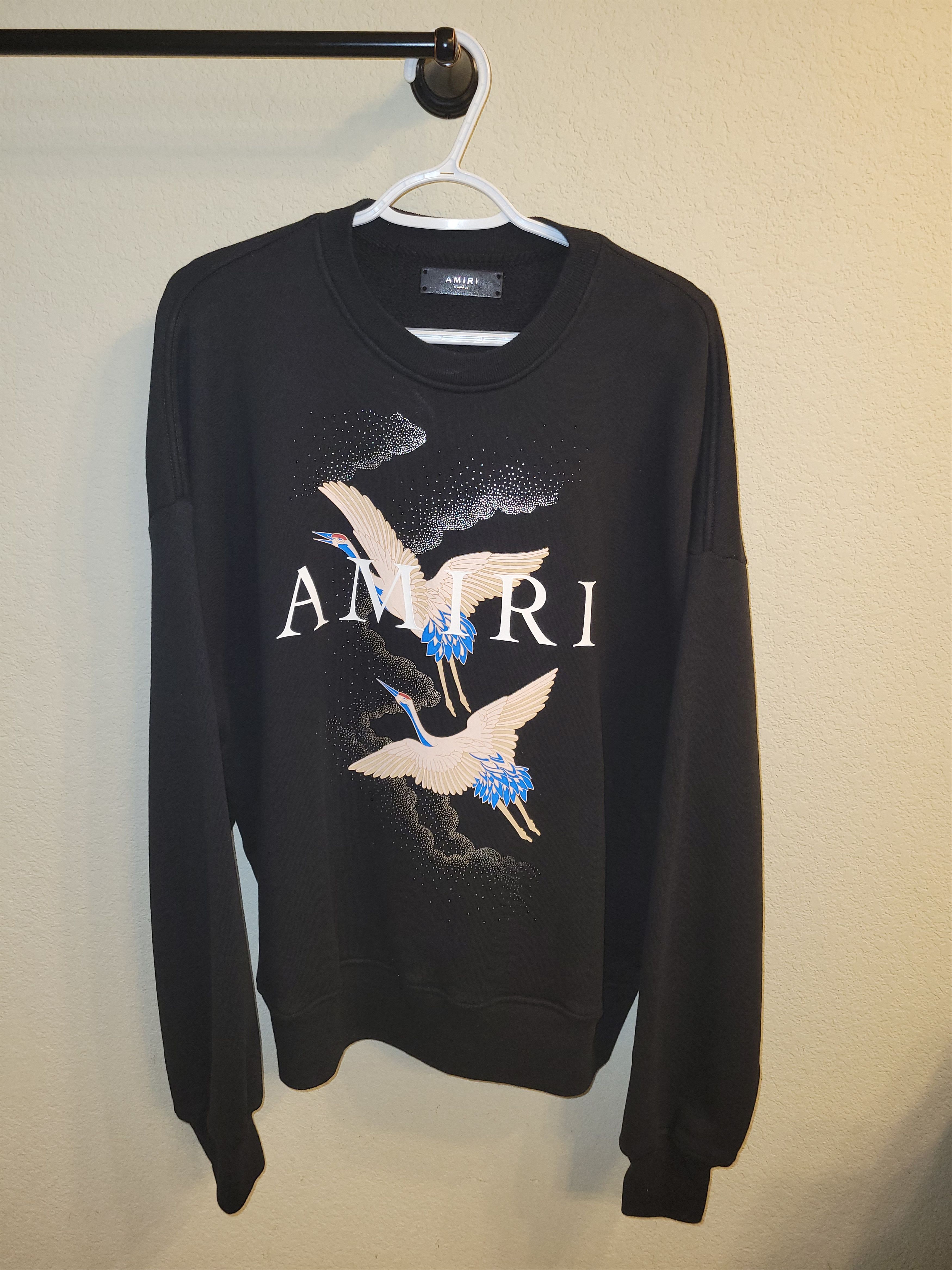 Amiri best sale crane sweatshirt