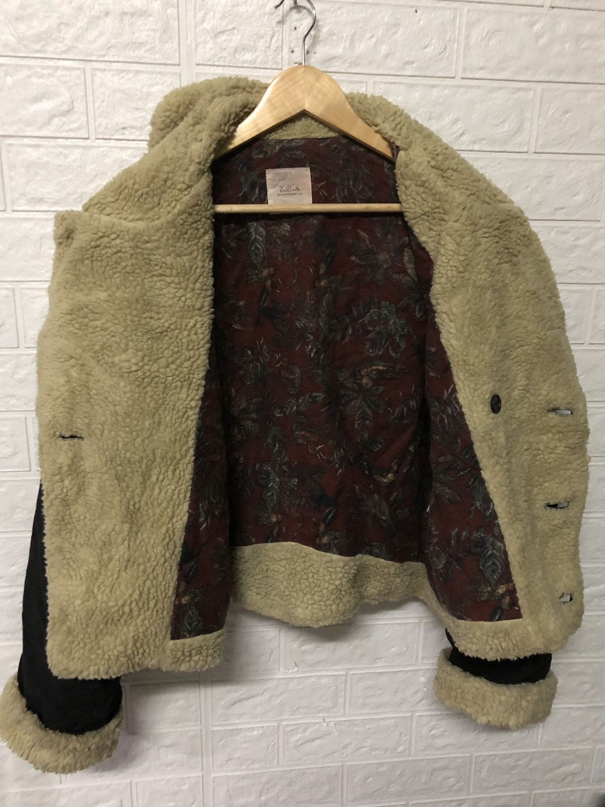 Japanese Brand 2nd Booth By Lautreamunt Men Sherpa Jacket Size US L / EU 52-54 / 3 - 8 Thumbnail