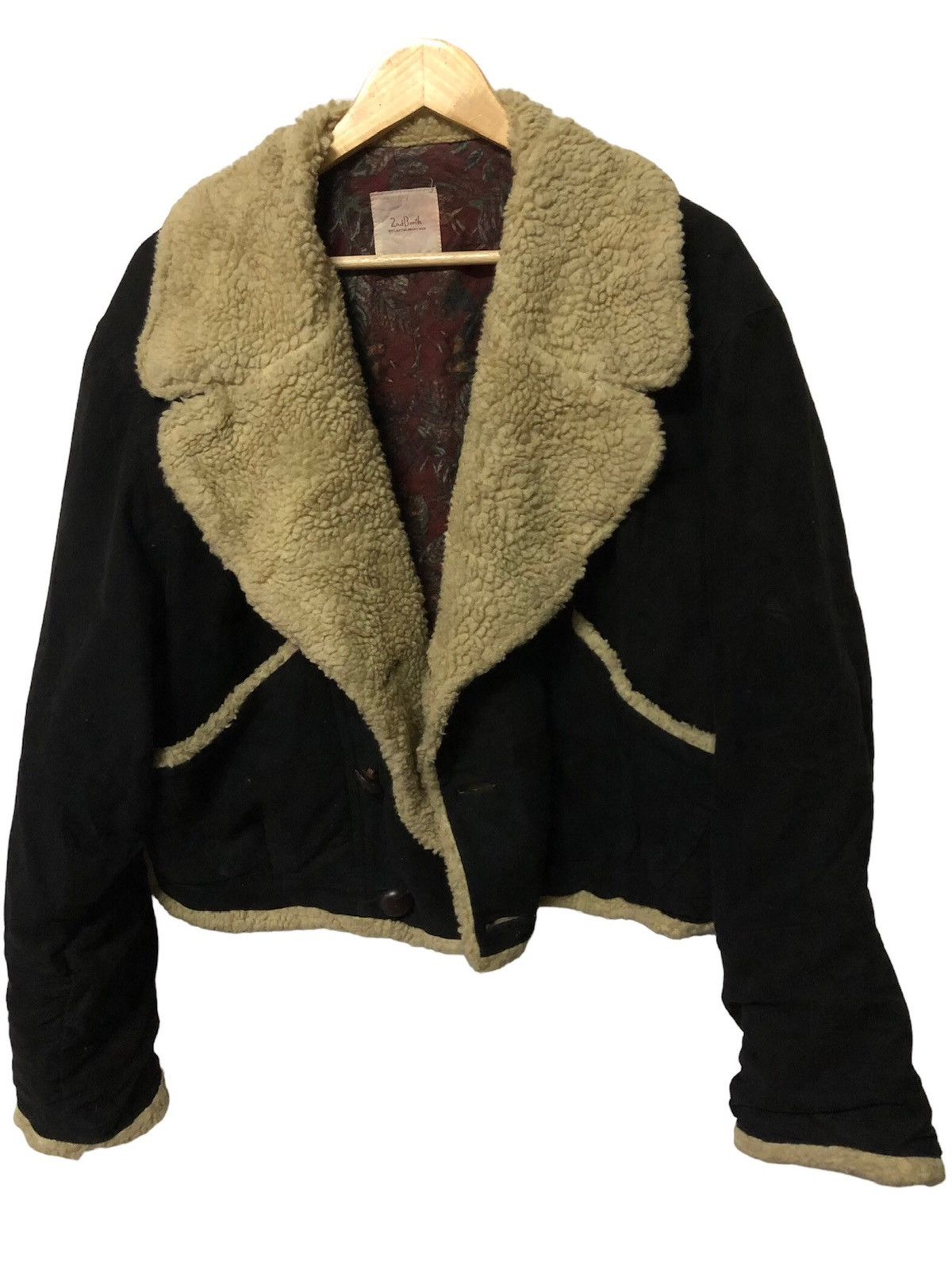 Japanese Brand 2nd Booth By Lautreamunt Men Sherpa Jacket Size US L / EU 52-54 / 3 - 2 Thumbnail