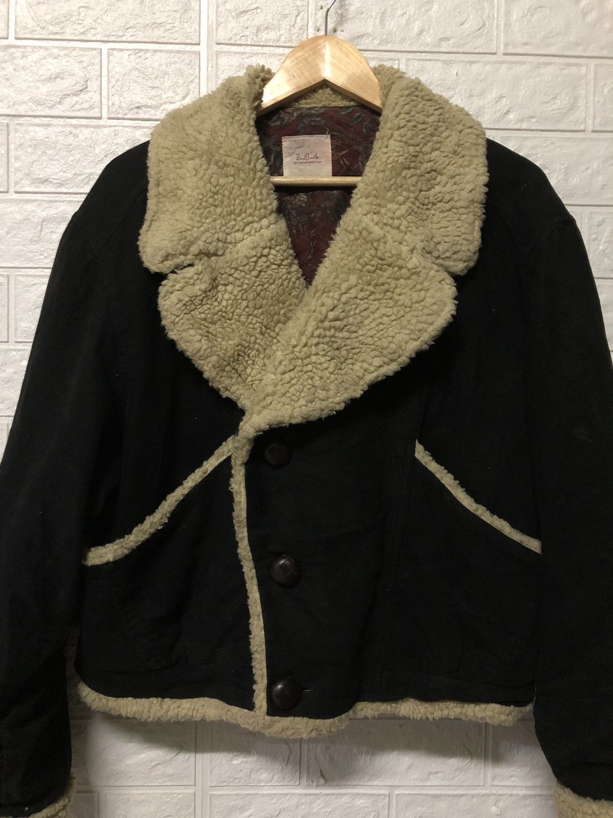 Japanese Brand 2nd Booth By Lautreamunt Men Sherpa Jacket Size US L / EU 52-54 / 3 - 3 Thumbnail