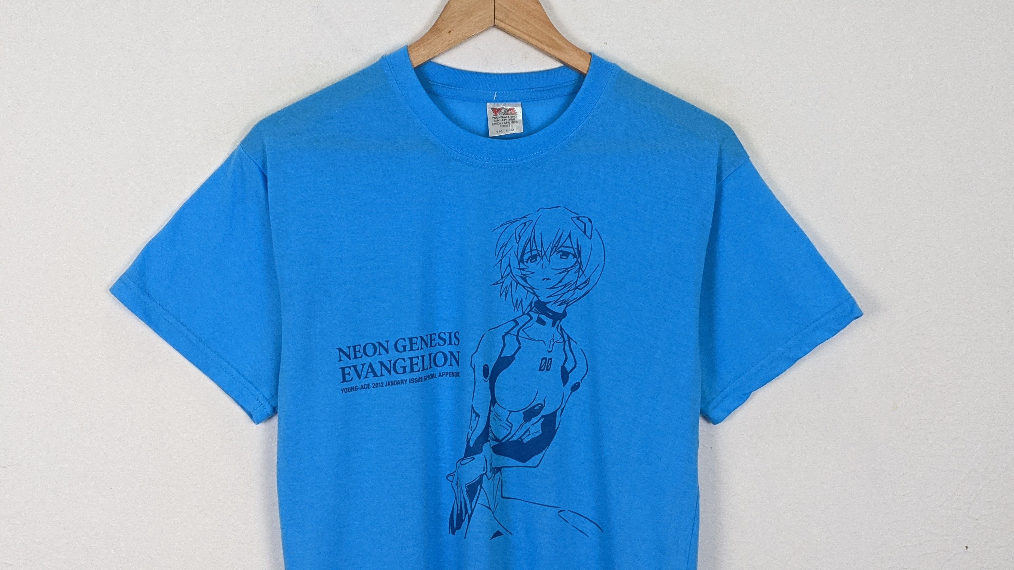 Anime Vintage Neon Genesis Evangelion EVA Anime Shirt Size US M / EU 48-50 / 2 - 2 Thumbnail