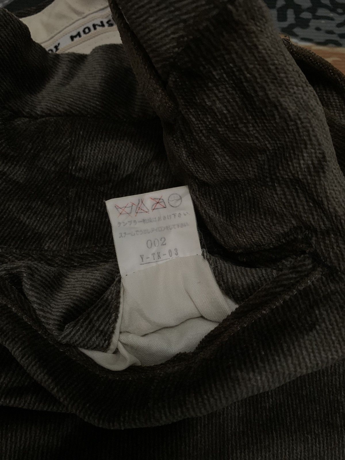 Vintage curdoroy christian dior monsieur