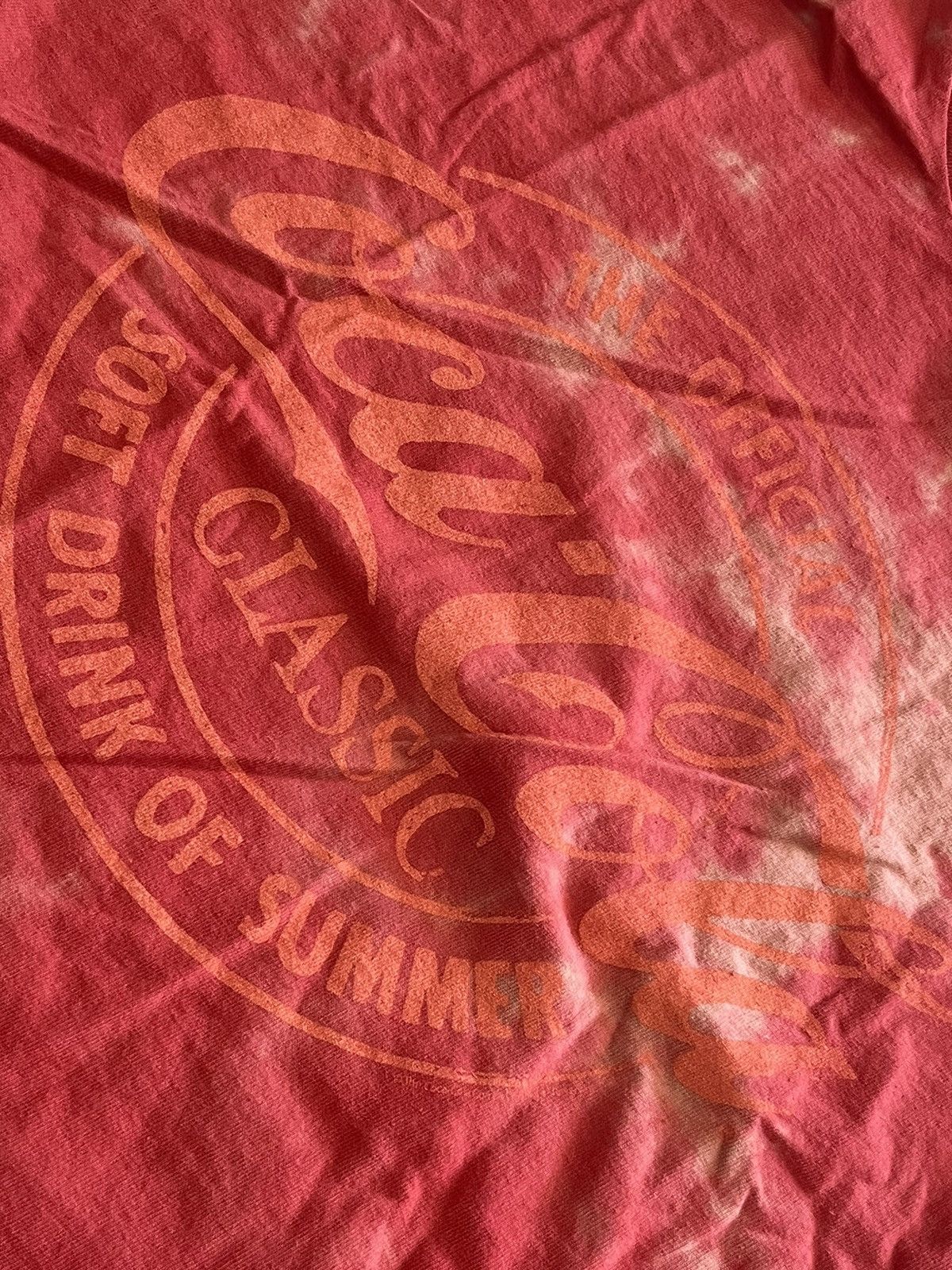 Coca Cola × Designer × Junk Food Coca Cola Red Tie Dye Tee Size Medium Size US M / EU 48-50 / 2 - 3 Thumbnail