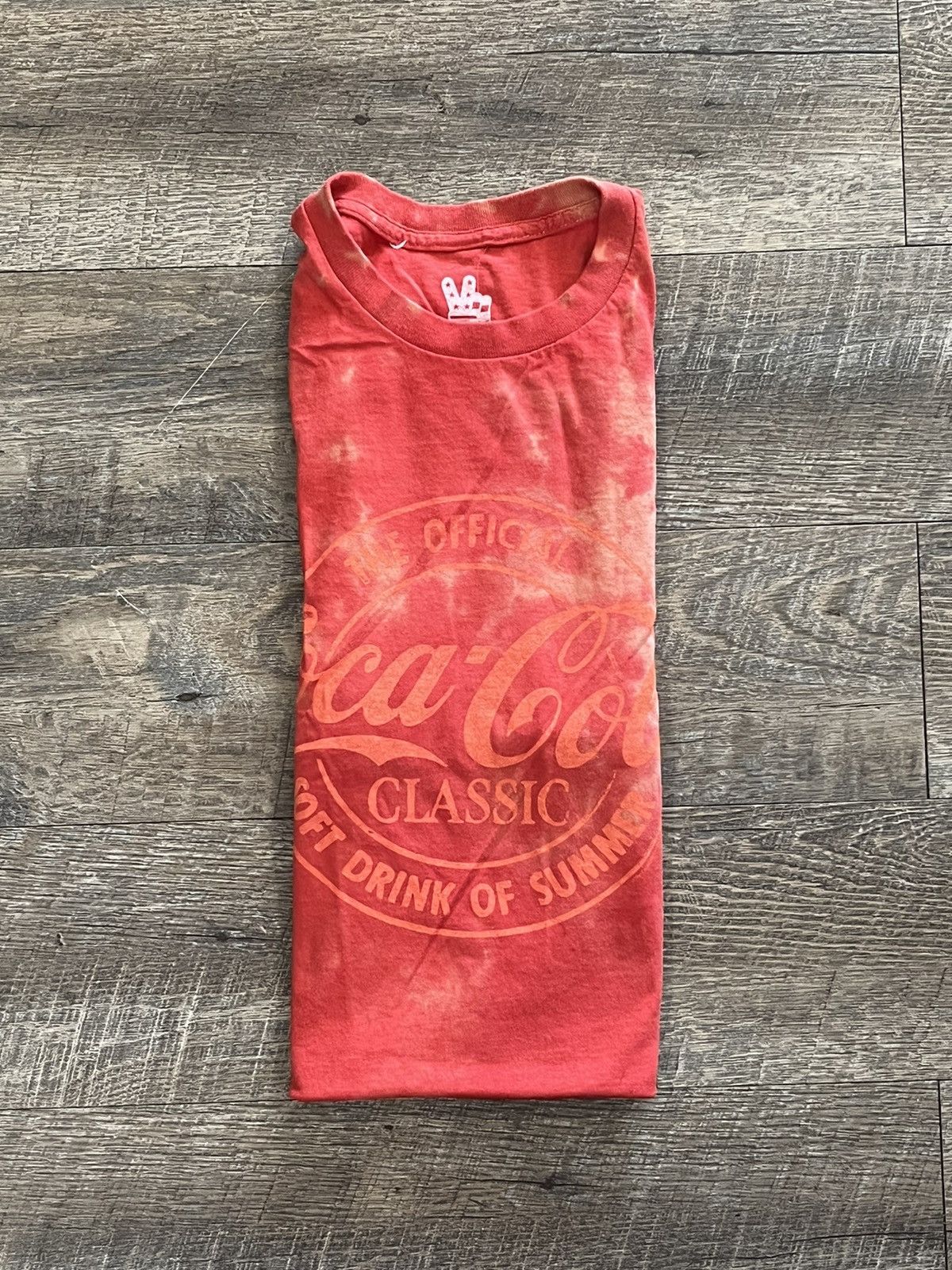 Coca Cola × Designer × Junk Food Coca Cola Red Tie Dye Tee Size Medium Size US M / EU 48-50 / 2 - 5 Thumbnail