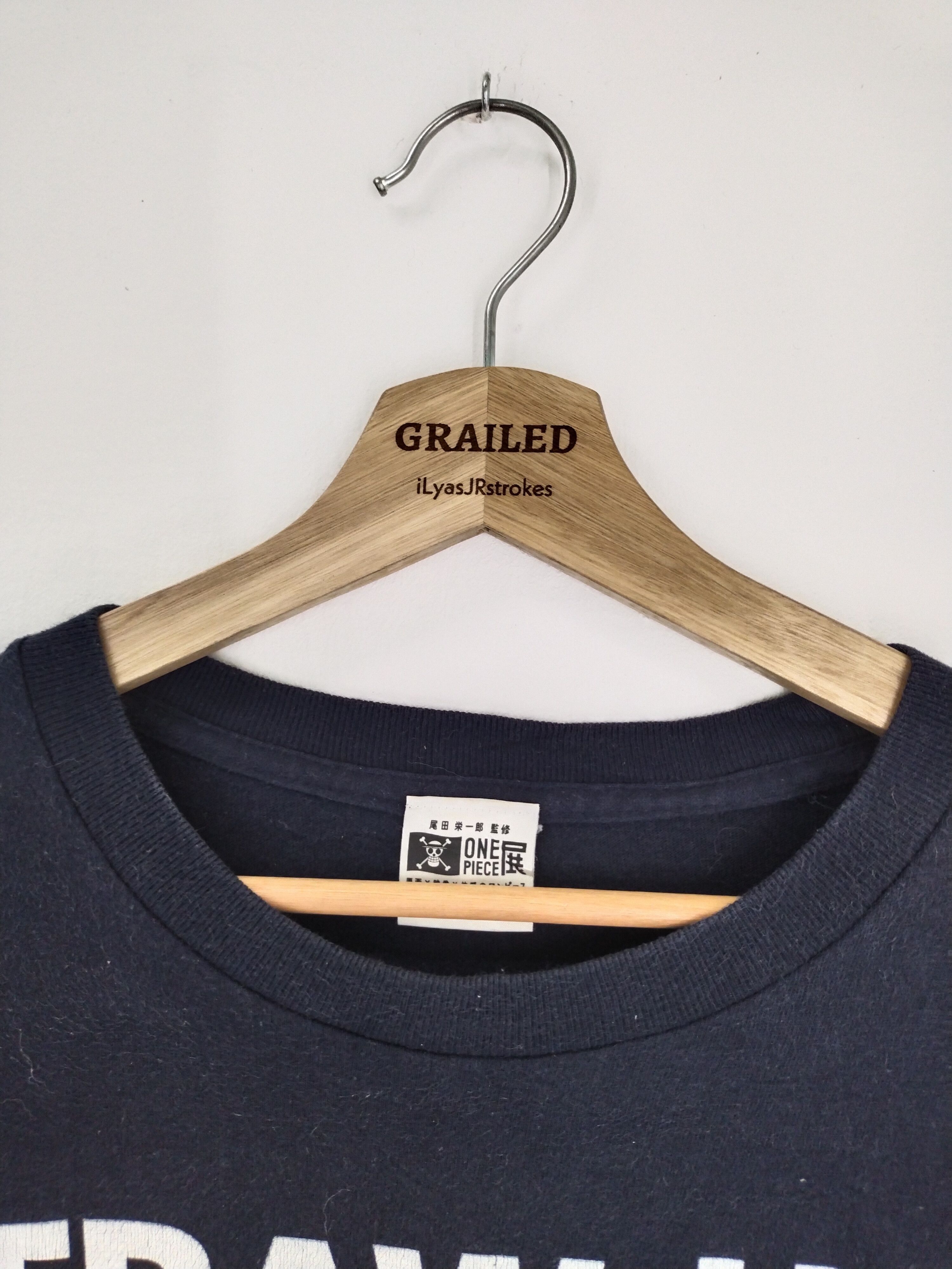 Anime × One Piece VINTAGE ONE PIECE CREW STRAW HAT BOOTLEG TEE Size US M / EU 48-50 / 2 - 9 Thumbnail