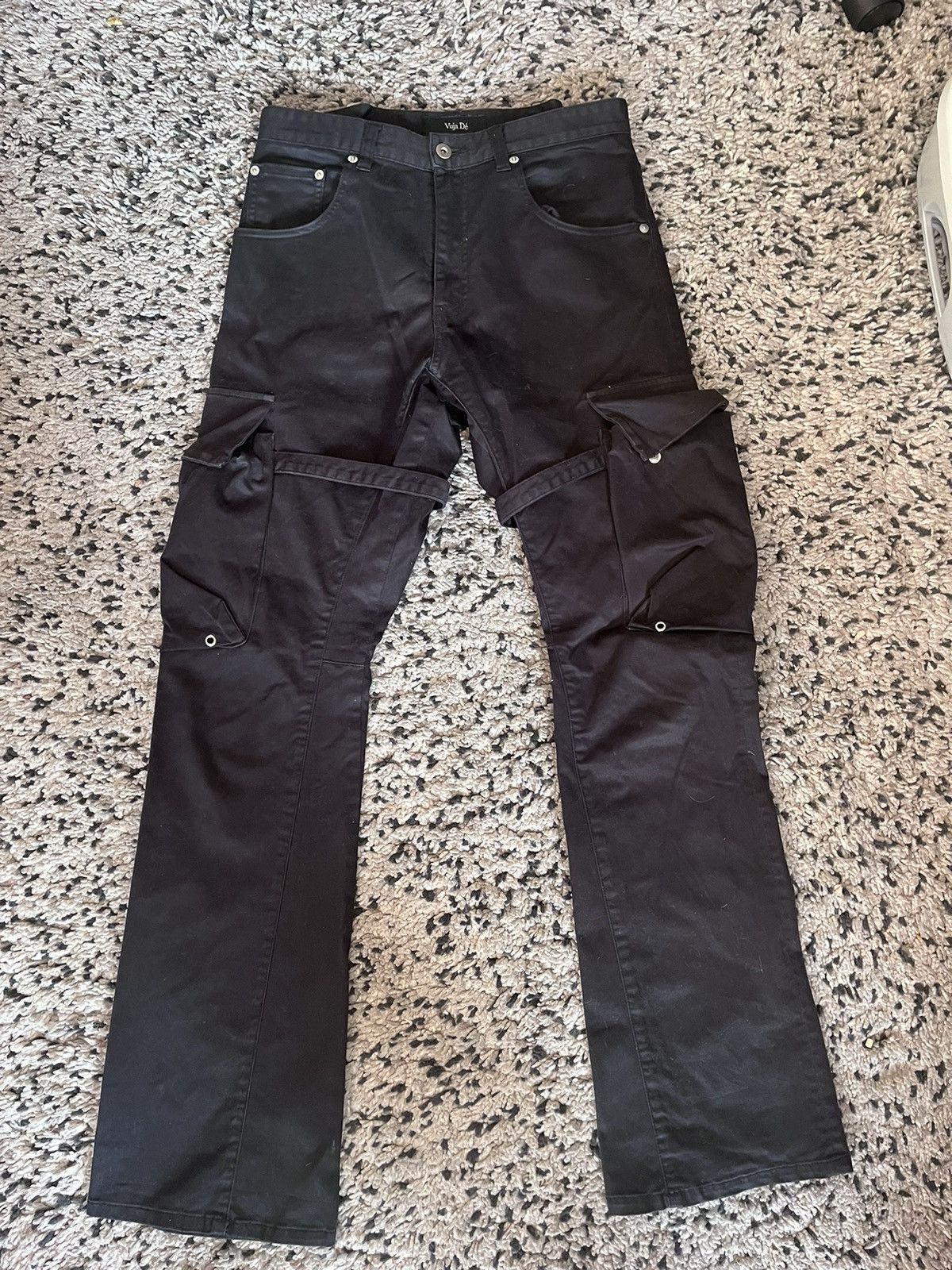 Vujade Studio flare cargo pants size M