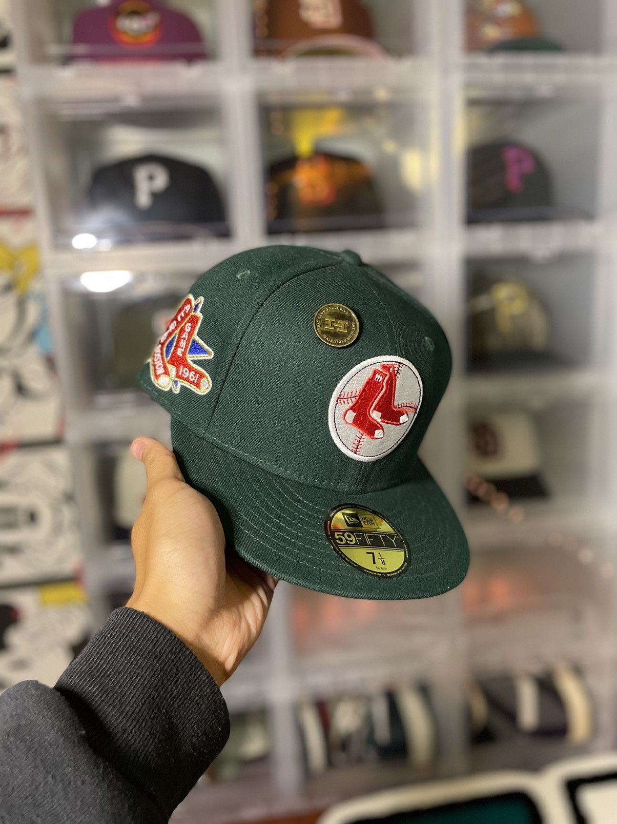 The New Society Oxford Cap, Retro Green main image 0