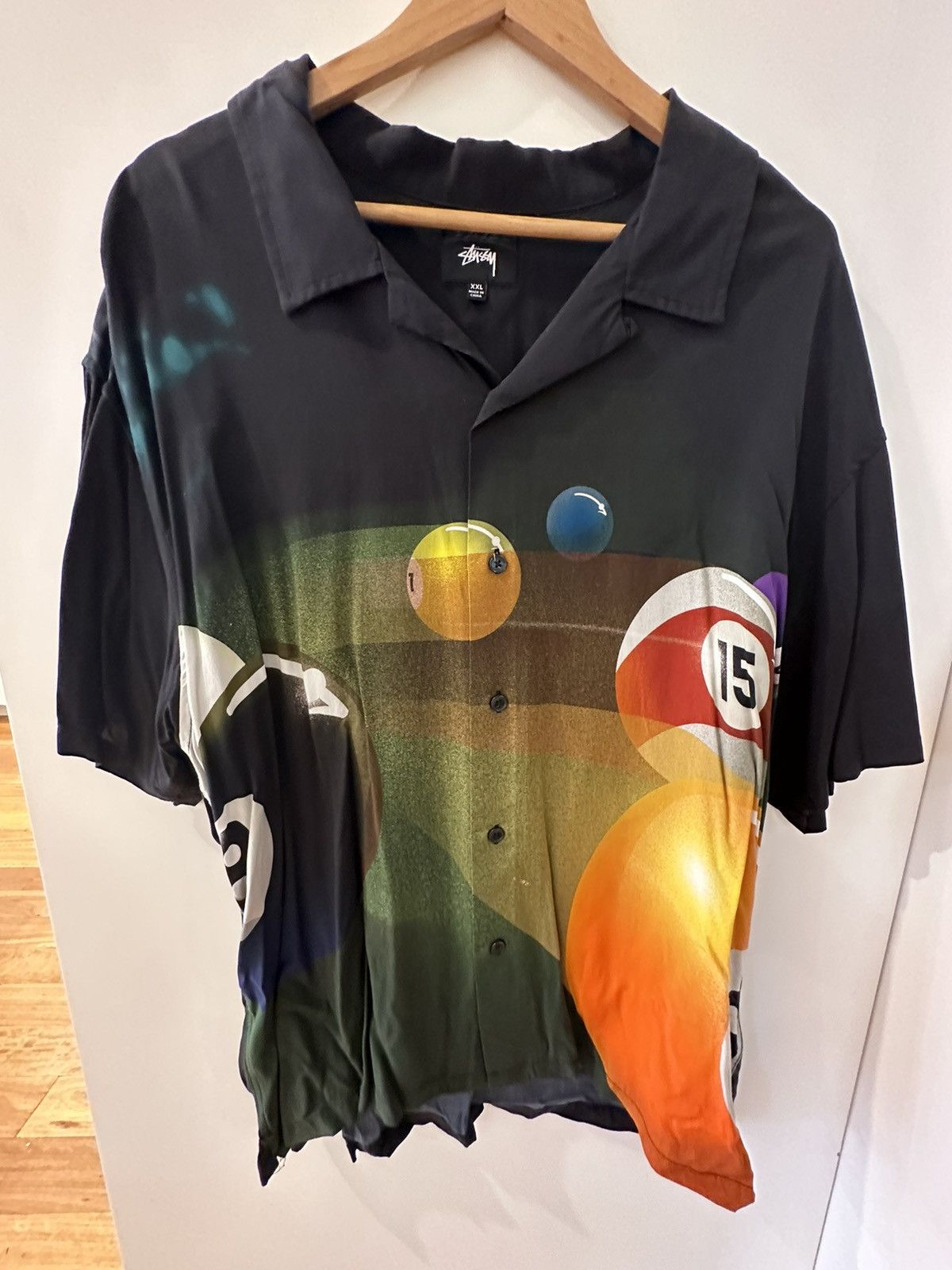 Stussy Stussy Pool Hall Shirt Size US XXL / EU 58 / 5 - 1 Thumbnail