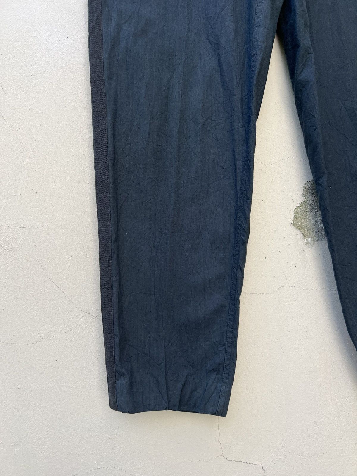 Comme des Garcons Homme Archive 80s CDGH Side Strap Baggy Trouser Cotton Pant Size US 29 - 3 Thumbnail