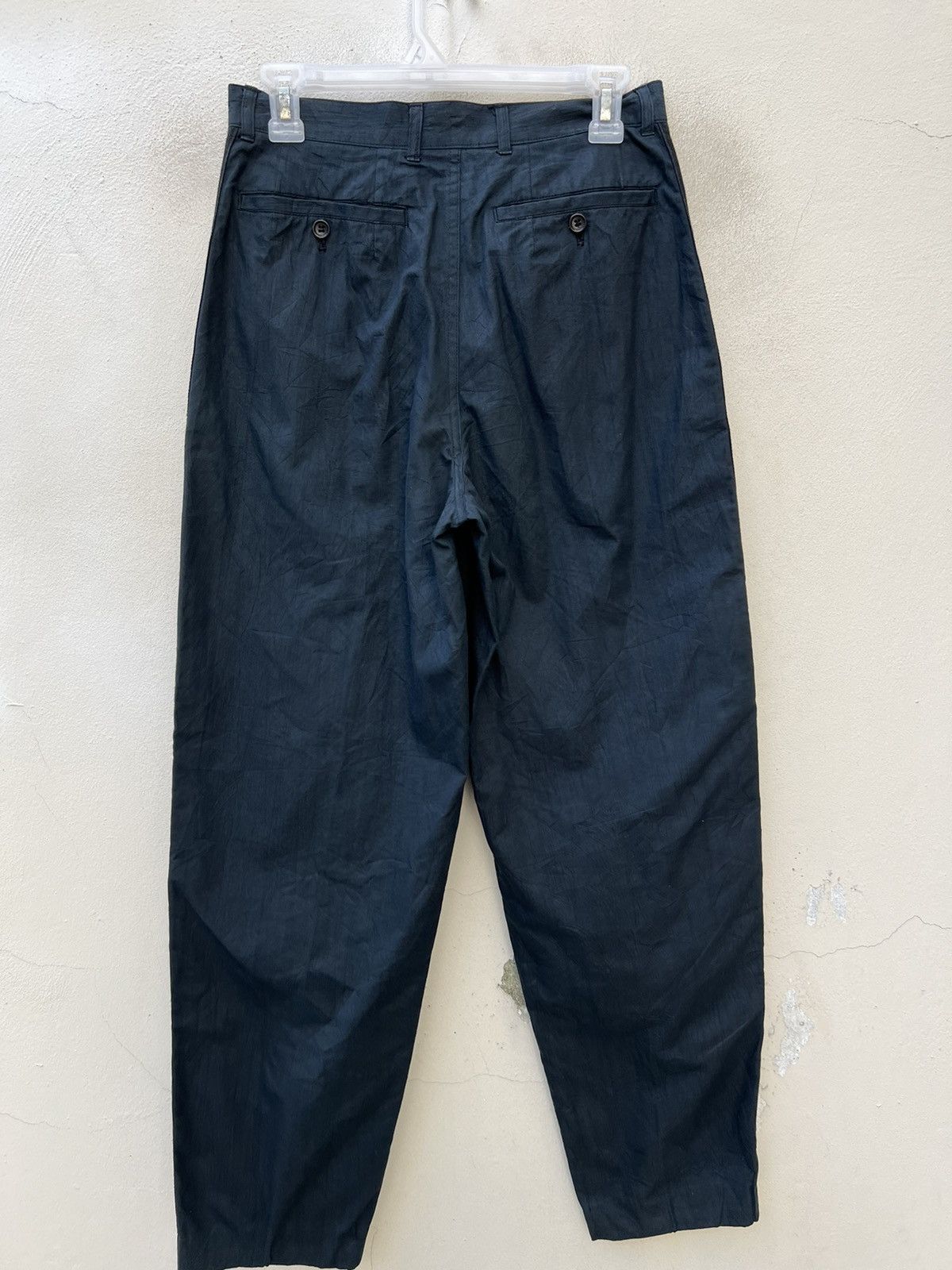 Comme des Garcons Homme Archive 80s CDGH Side Strap Baggy Trouser Cotton Pant Size US 29 - 6 Thumbnail