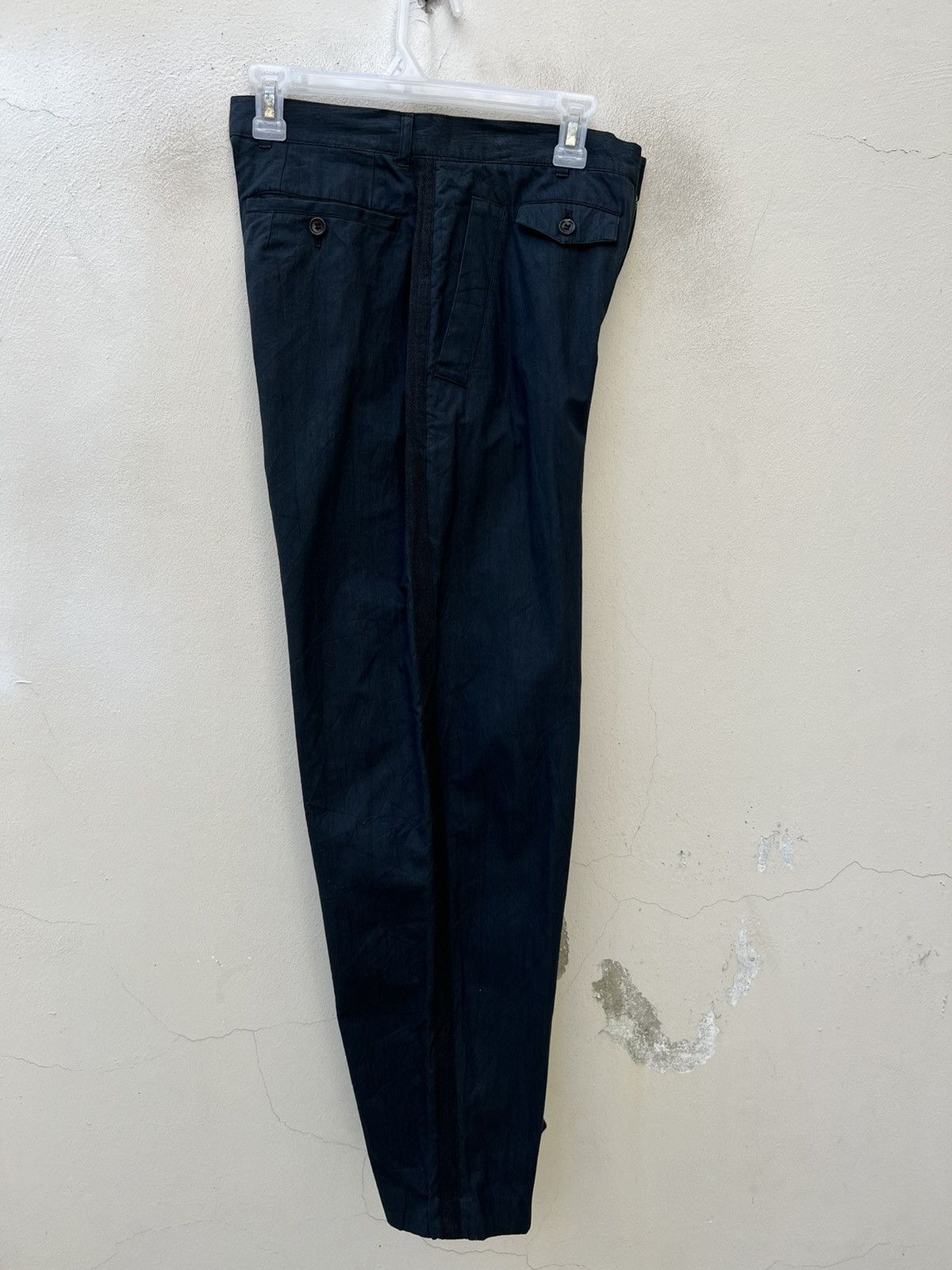 Comme des Garcons Homme Archive 80s CDGH Side Strap Baggy Trouser Cotton Pant Size US 29 - 14 Thumbnail