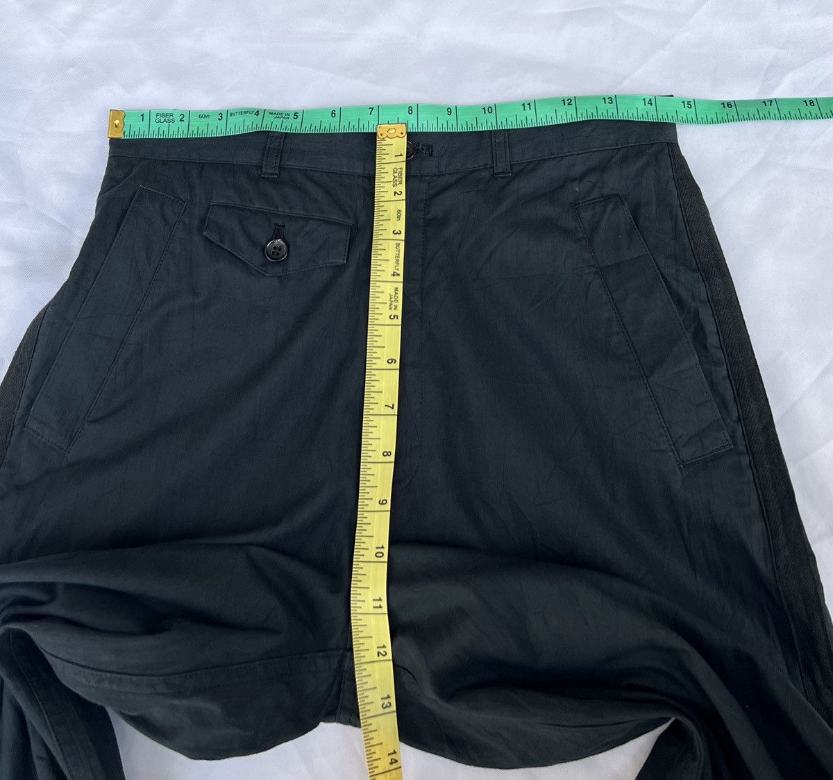 Comme des Garcons Homme Archive 80s CDGH Side Strap Baggy Trouser Cotton Pant Size US 29 - 19 Thumbnail