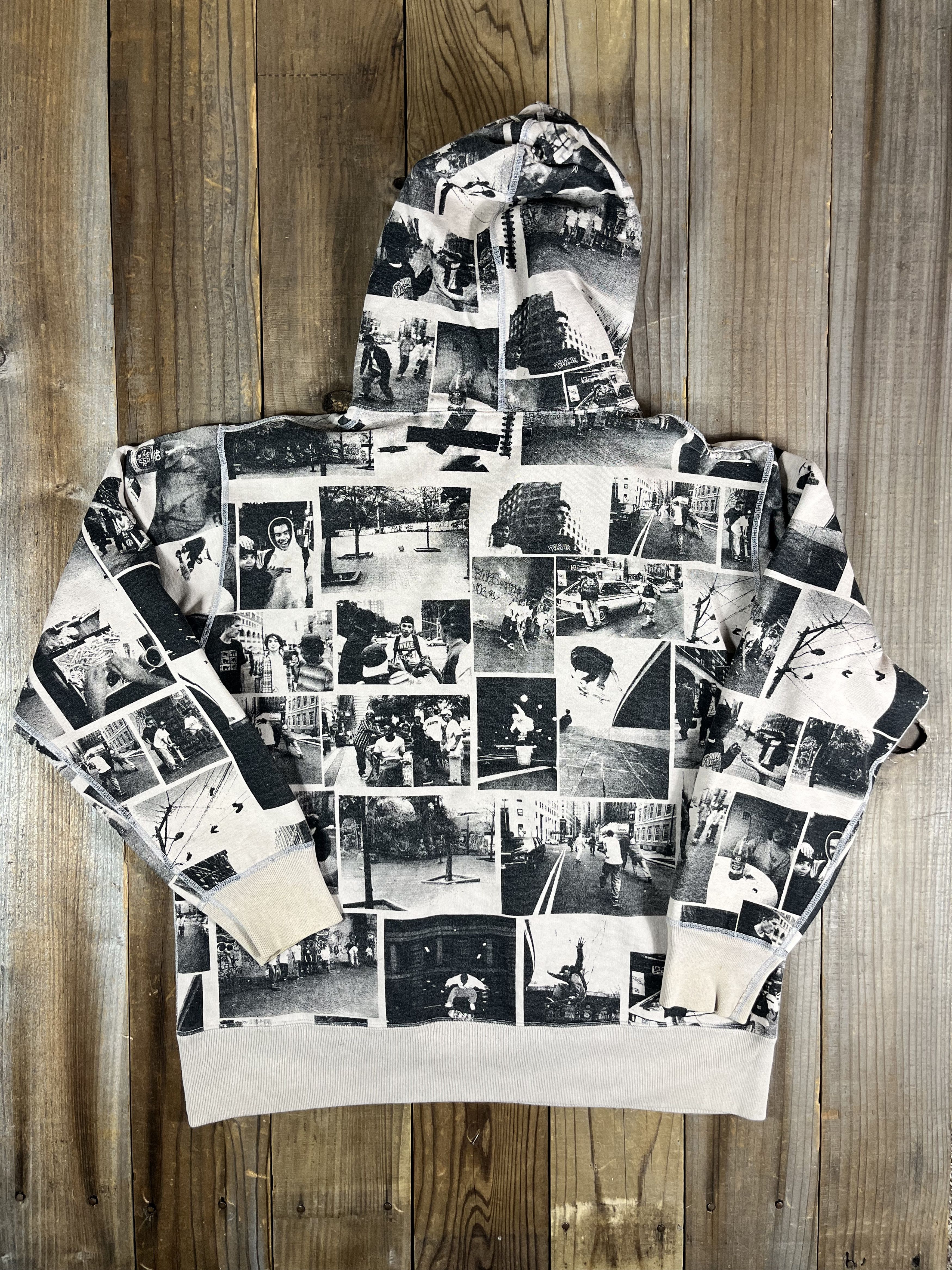 トップス supreme Ari Marcopoulos L USED SUPREME ARI MARCOPOULOS HOODIE LARGE SIZE GRAY COLOR