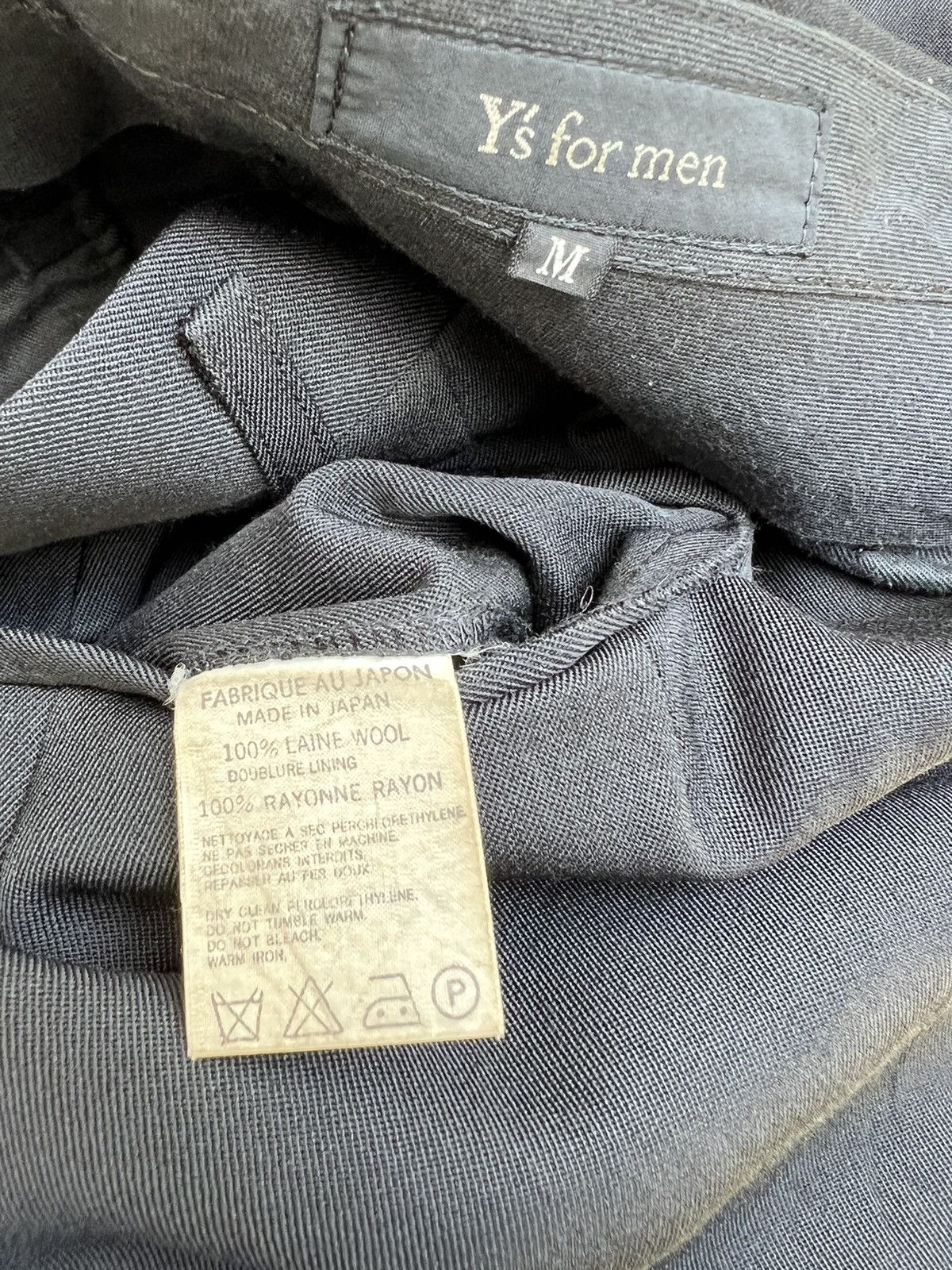 Y's for Men × Yohji Yamamoto Vintage 1998 A/W Yohji Yamamoto Y’s for Men Baggy Trouser Size US 30 / EU 46 - 16 Thumbnail