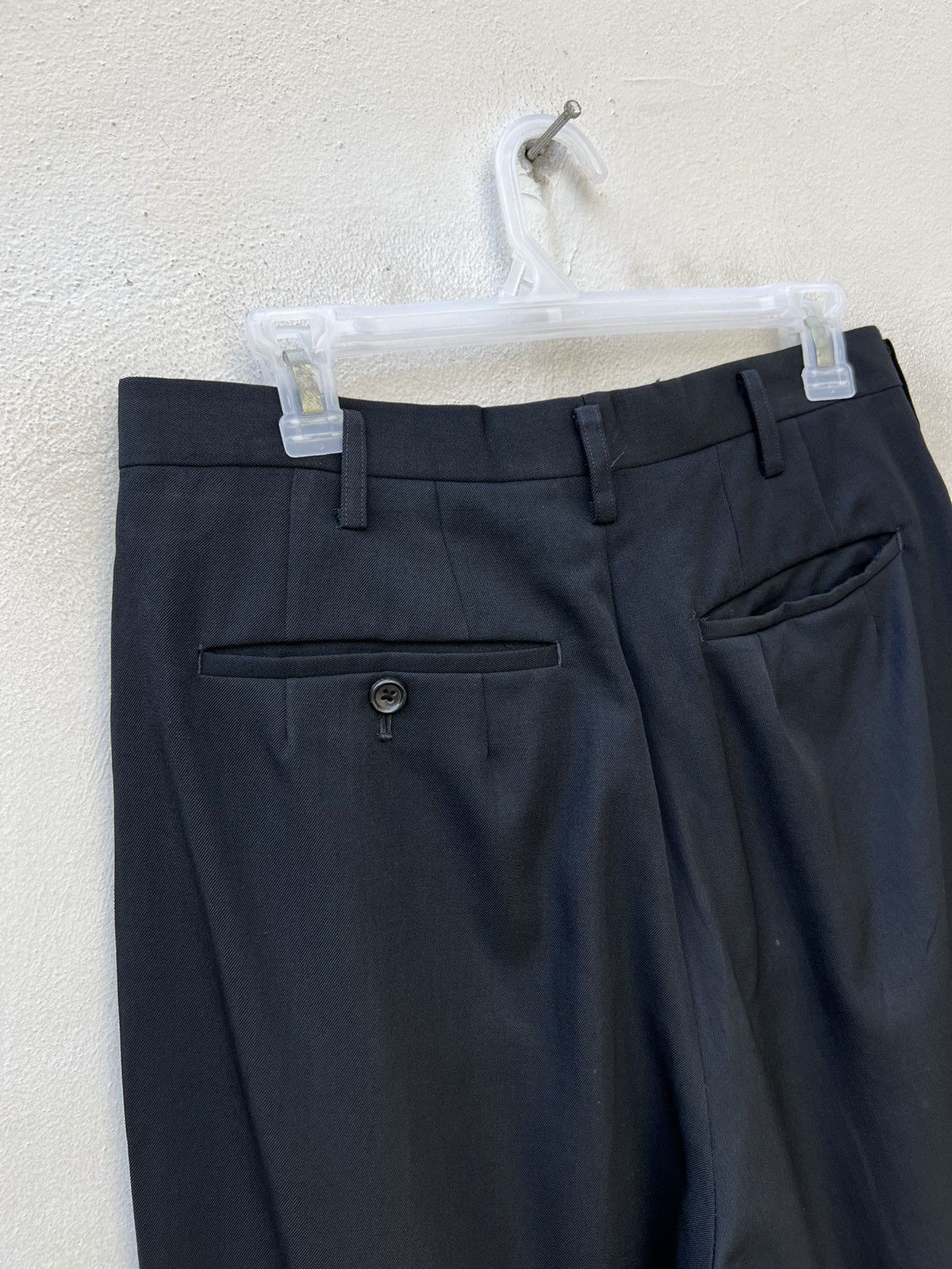 Y's for Men × Yohji Yamamoto Vintage 1998 A/W Yohji Yamamoto Y’s for Men Baggy Trouser Size US 30 / EU 46 - 12 Thumbnail