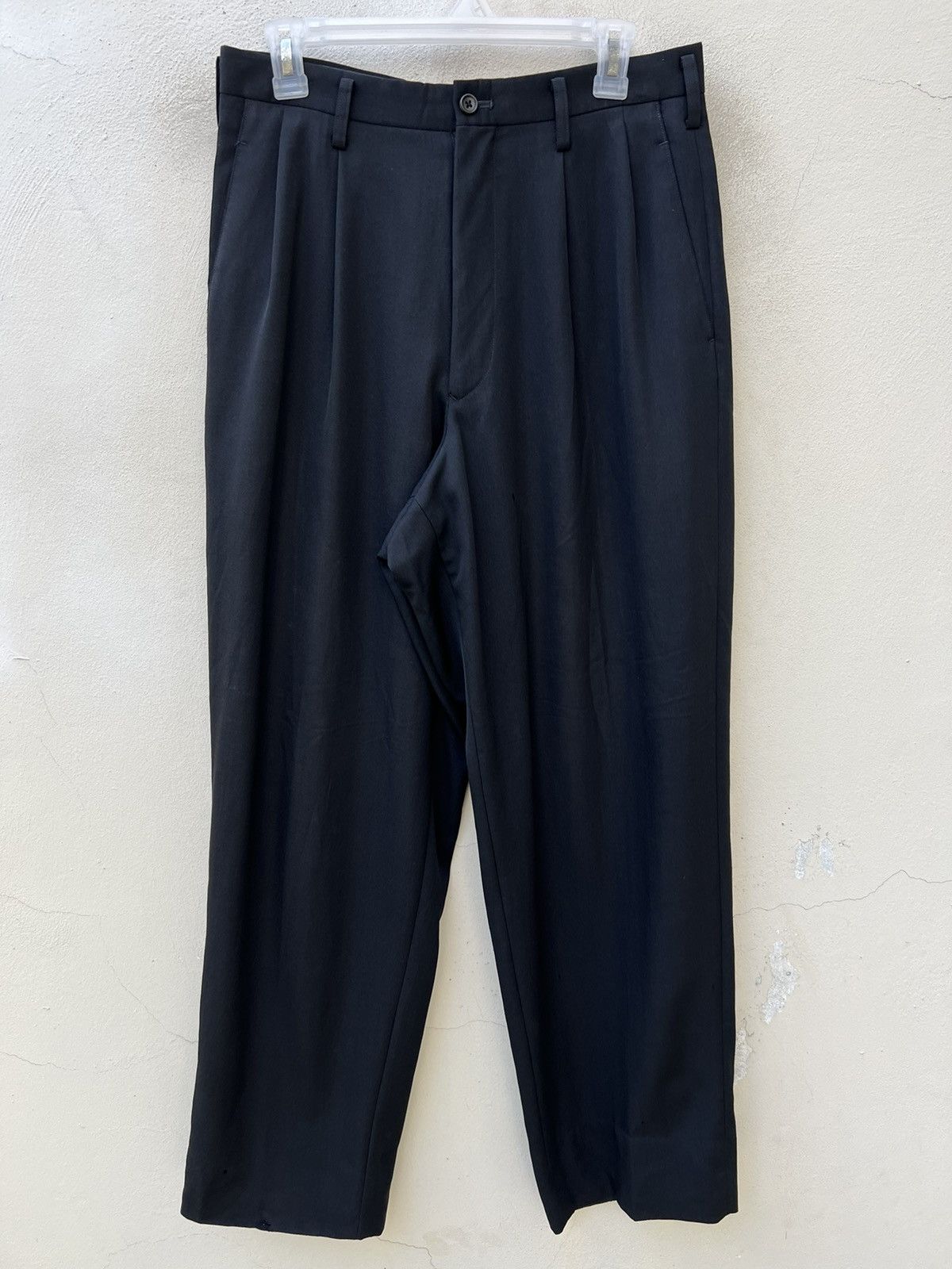 Y's for Men × Yohji Yamamoto Vintage 1998 A/W Yohji Yamamoto Y’s for Men Baggy Trouser Size US 30 / EU 46 - 1 Thumbnail