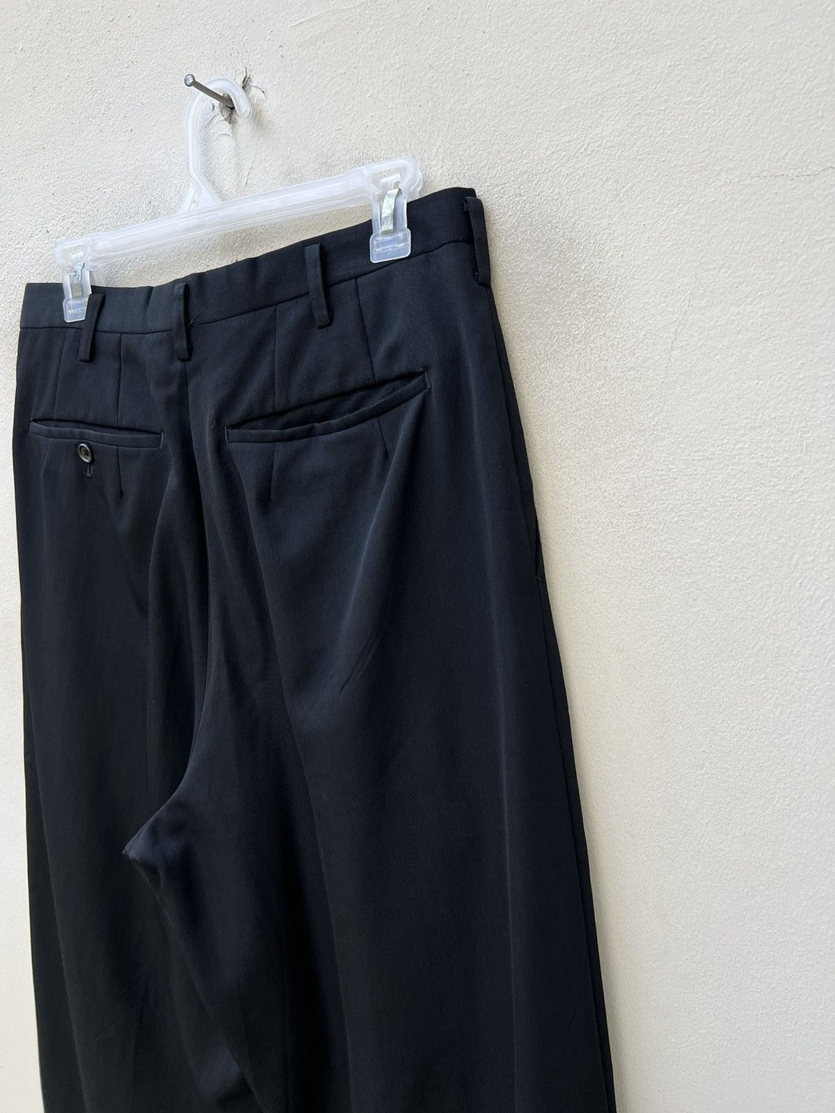 Y's for Men × Yohji Yamamoto Vintage 1998 A/W Yohji Yamamoto Y’s for Men Baggy Trouser Size US 30 / EU 46 - 14 Thumbnail