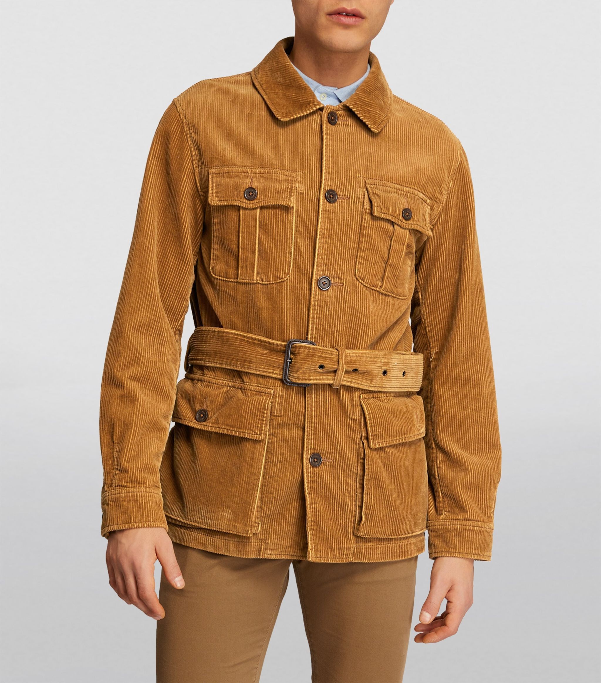 Polo Ralph Lauren Corduroy Field Jacket Size US XL / EU 56 / 4 - 1 Thumbnail