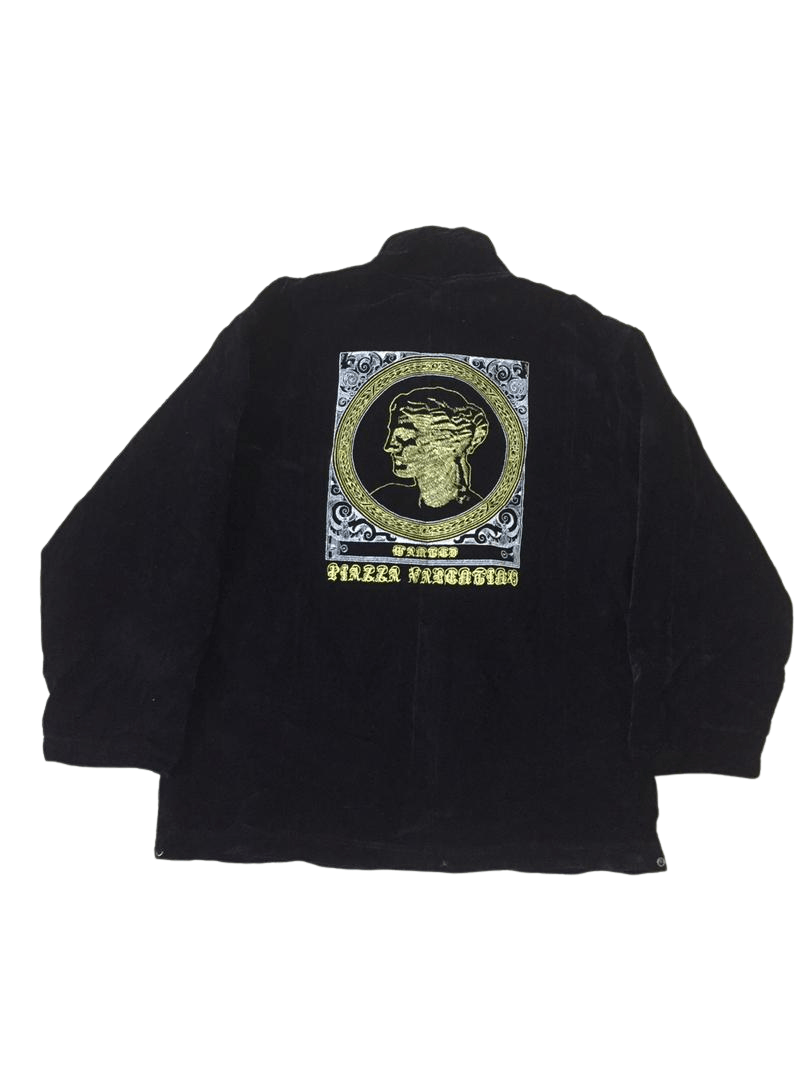 Valentino Piazza Valentino Velvet Baroque Embroidery Jacket Size US M / EU 48-50 / 2 - 1 Thumbnail
