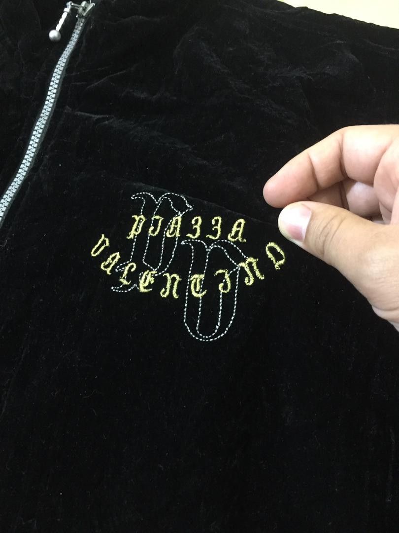 Valentino Piazza Valentino Velvet Baroque Embroidery Jacket Size US M / EU 48-50 / 2 - 8 Thumbnail