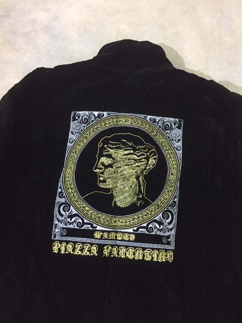 Valentino Piazza Valentino Velvet Baroque Embroidery Jacket Size US M / EU 48-50 / 2 - 2 Thumbnail