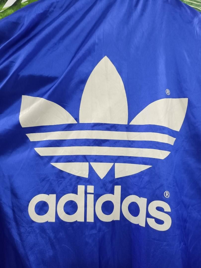 Adidas × Vintage Vintage 90s Adidas hoodie windbreaker big logo Size US S / EU 44-46 / 1 - 6 Thumbnail