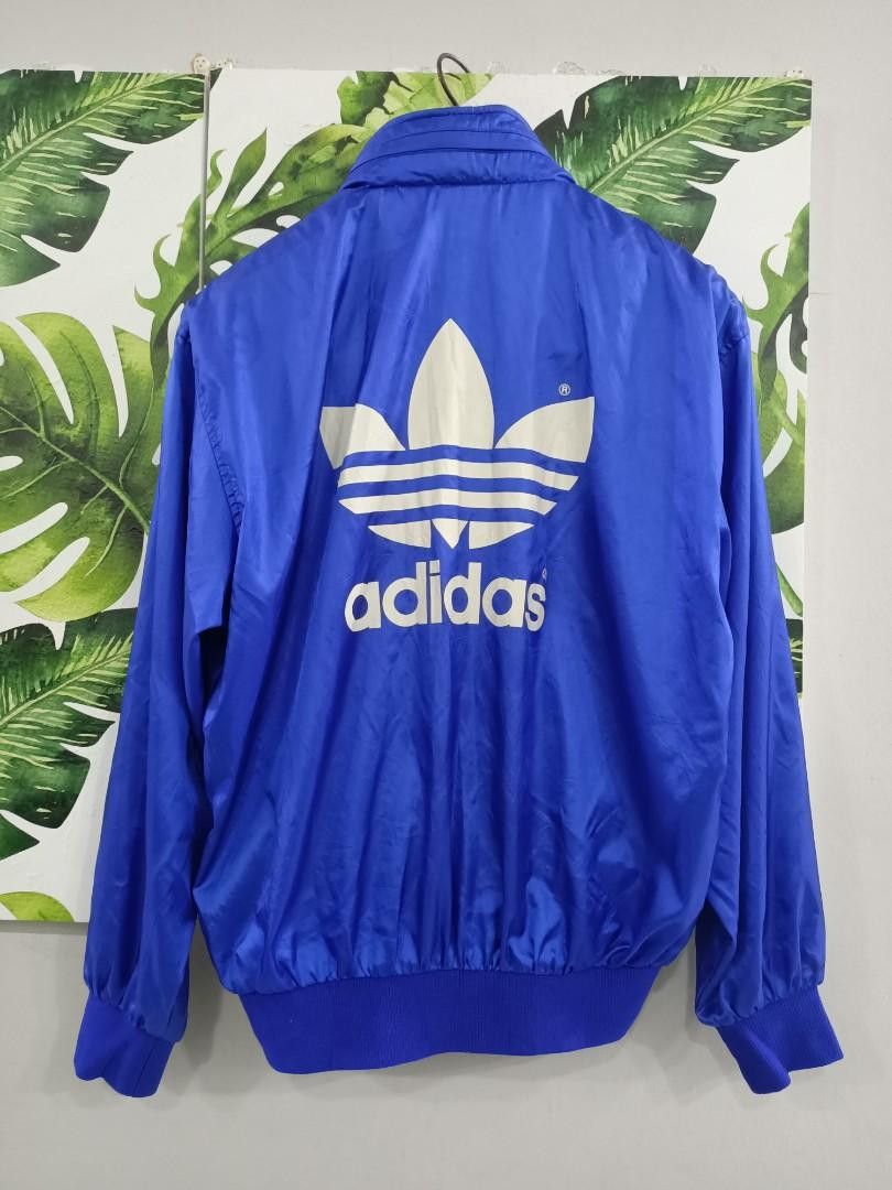Adidas × Vintage Vintage 90s Adidas hoodie windbreaker big logo Size US S / EU 44-46 / 1 - 5 Thumbnail