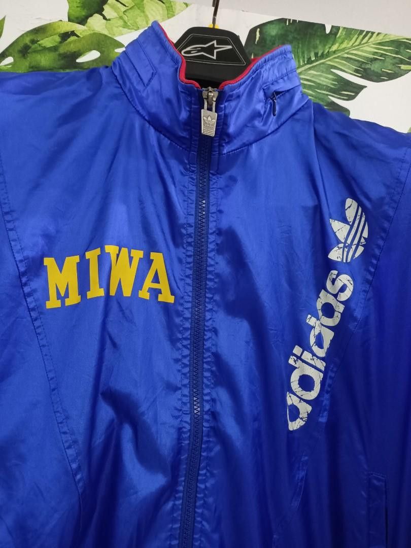 Adidas × Vintage Vintage 90s Adidas hoodie windbreaker big logo Size US S / EU 44-46 / 1 - 4 Thumbnail