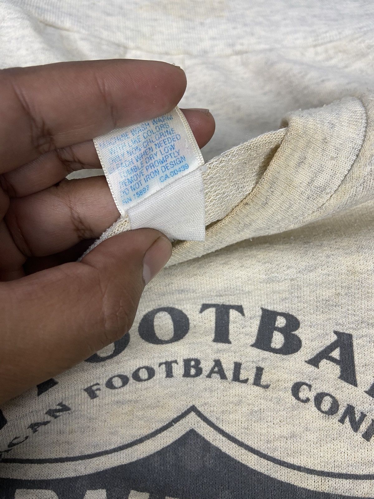 NFL Rare🔥1960 NFL Raiders Las Vegas Sweatshirt Size US M / EU 48-50 / 2 - 14 Thumbnail