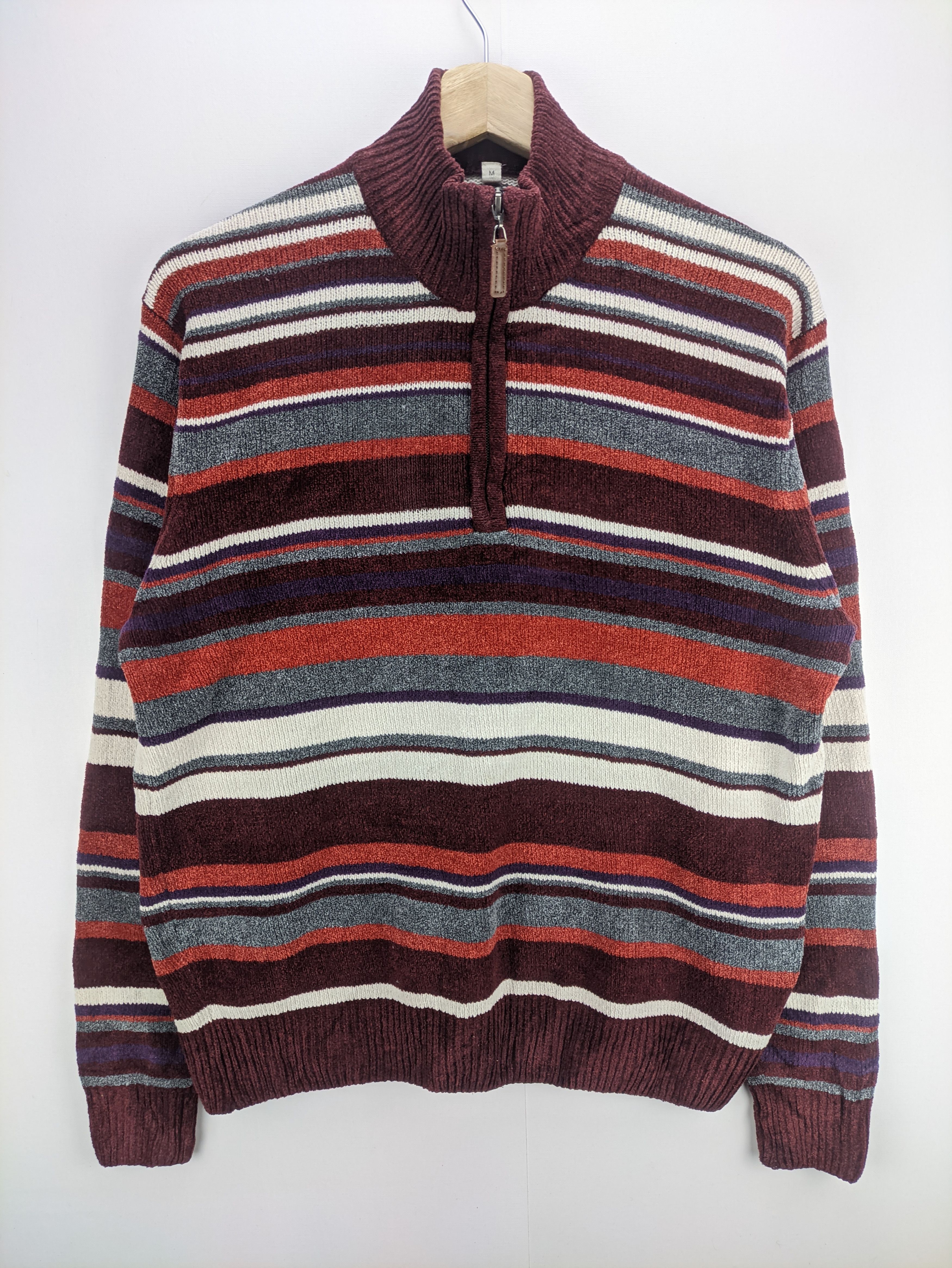 Japanese Brand Steals🔥Knit Sweater Layered Color by Topvalu Size US M / EU 48-50 / 2 - 1 Thumbnail
