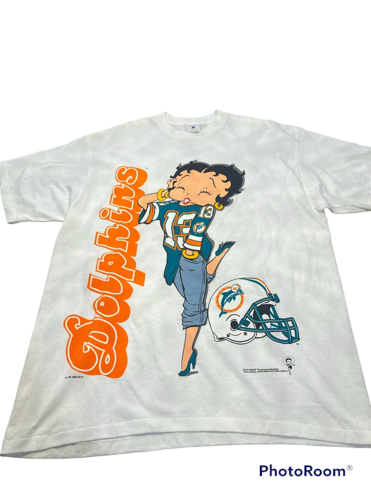 Dolphins ベティ・ブープ Tシャツ Lサイズ