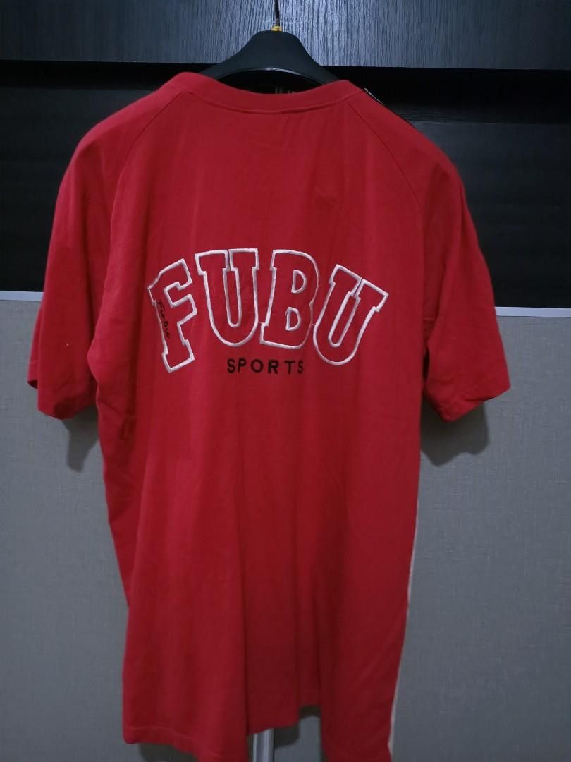 Fubu × Rap Tees × Vintage Vintage Fubu side tape big logo shirt Size US L / EU 52-54 / 3 - 3 Thumbnail