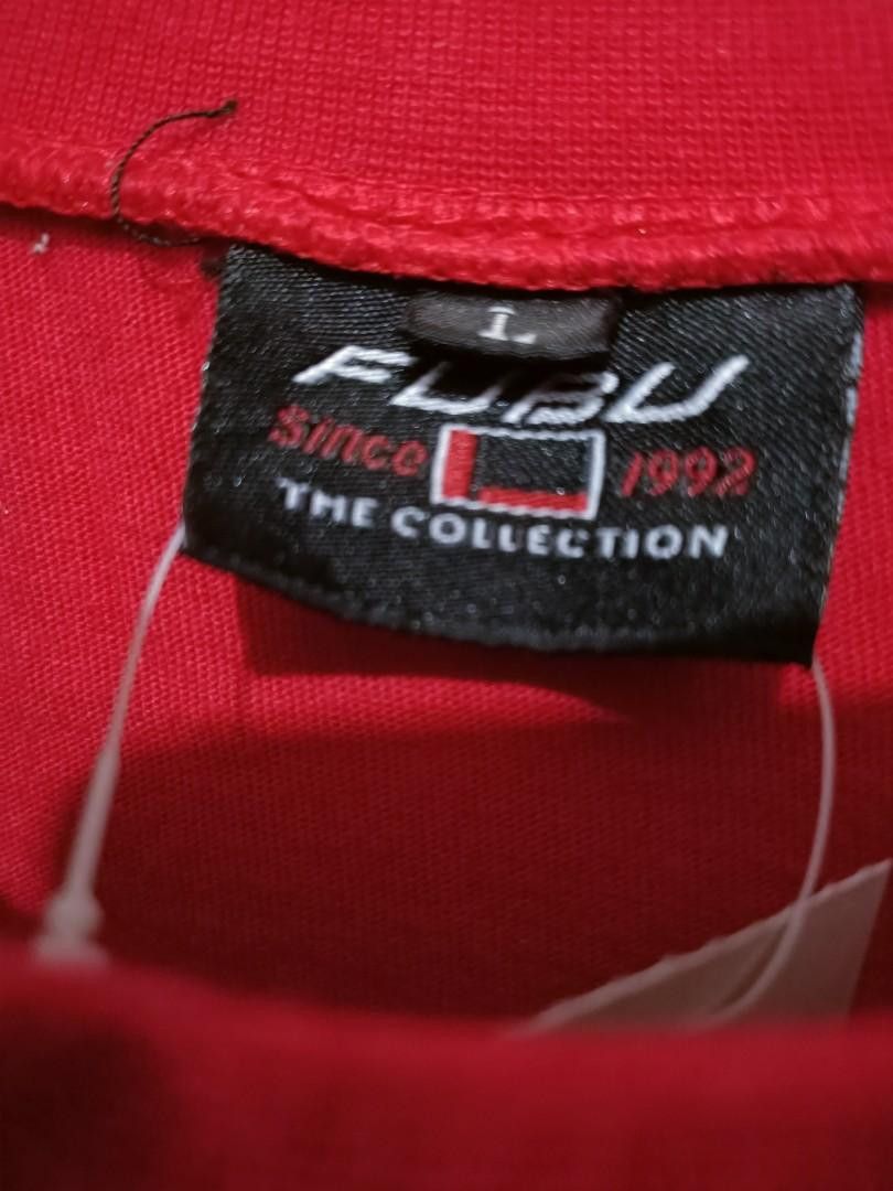 Fubu × Rap Tees × Vintage Vintage Fubu side tape big logo shirt Size US L / EU 52-54 / 3 - 6 Thumbnail
