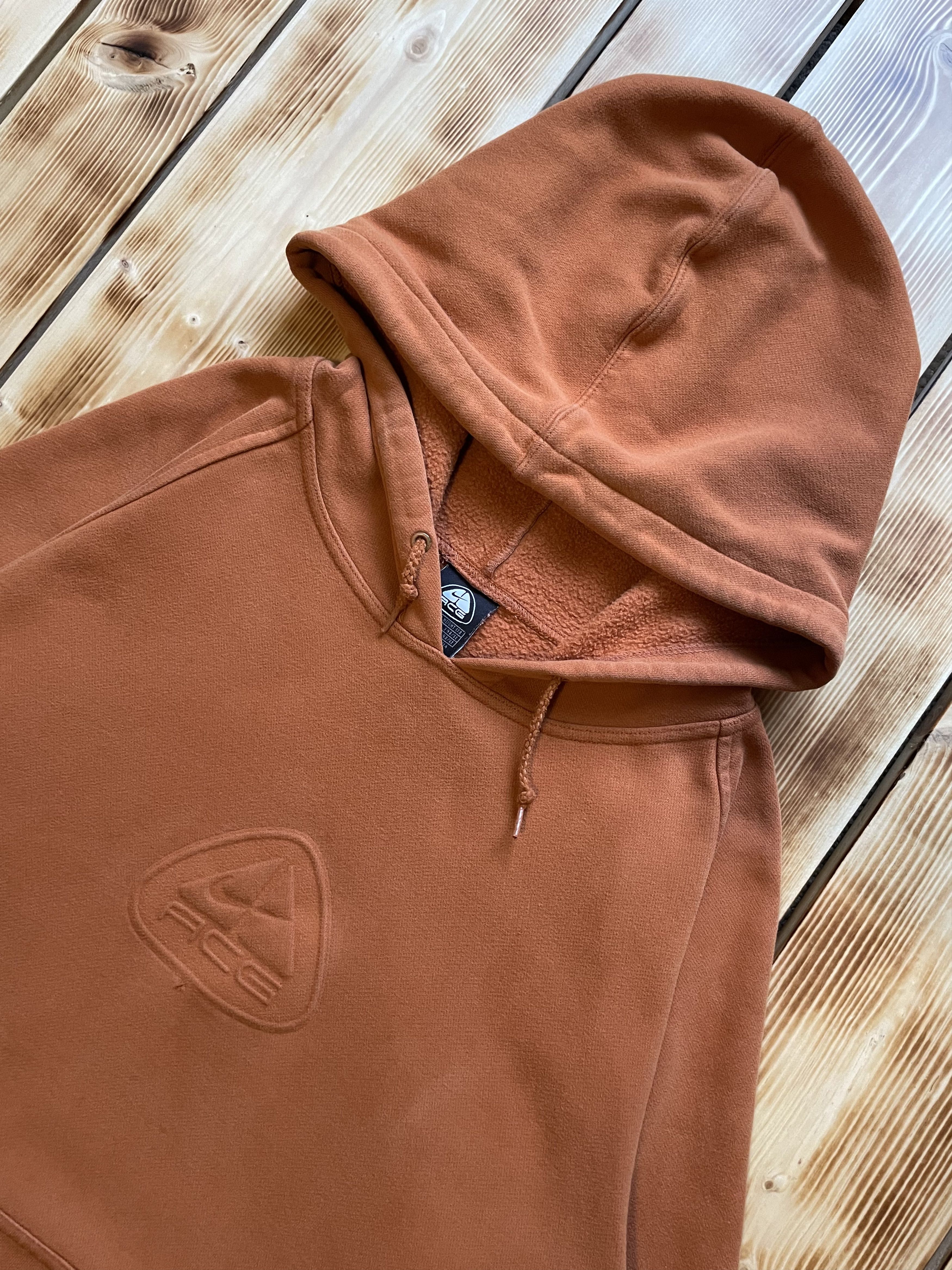 Nike ACG × Vintage Vintage Nike ACG Hoodie Big Central Logo Size US M / EU 48-50 / 2 - 2 Thumbnail