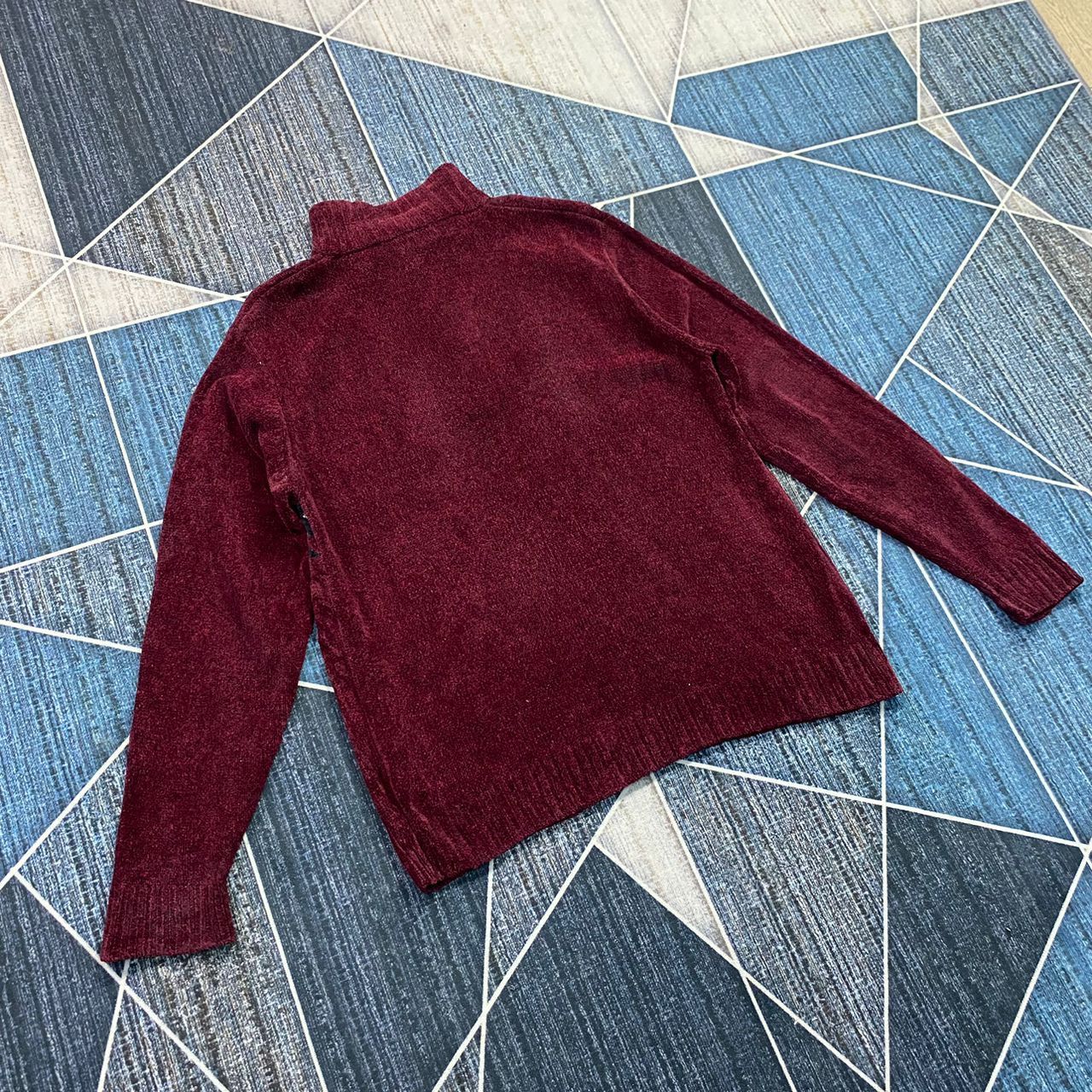 Japanese Brand RINALD HALF ZIP KNIT SWEATER PULLOVER Size US M / EU 48-50 / 2 - 6 Thumbnail